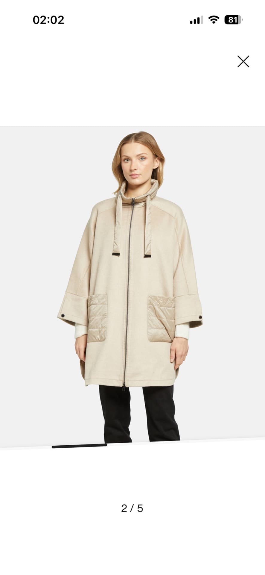 Trendy Beige Coat