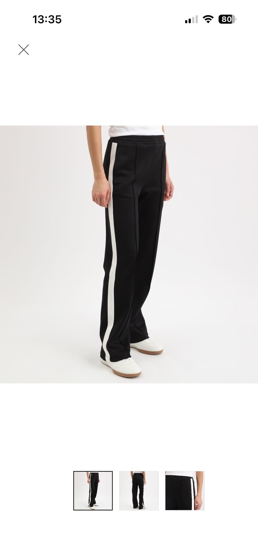Trendy Black Track Pants