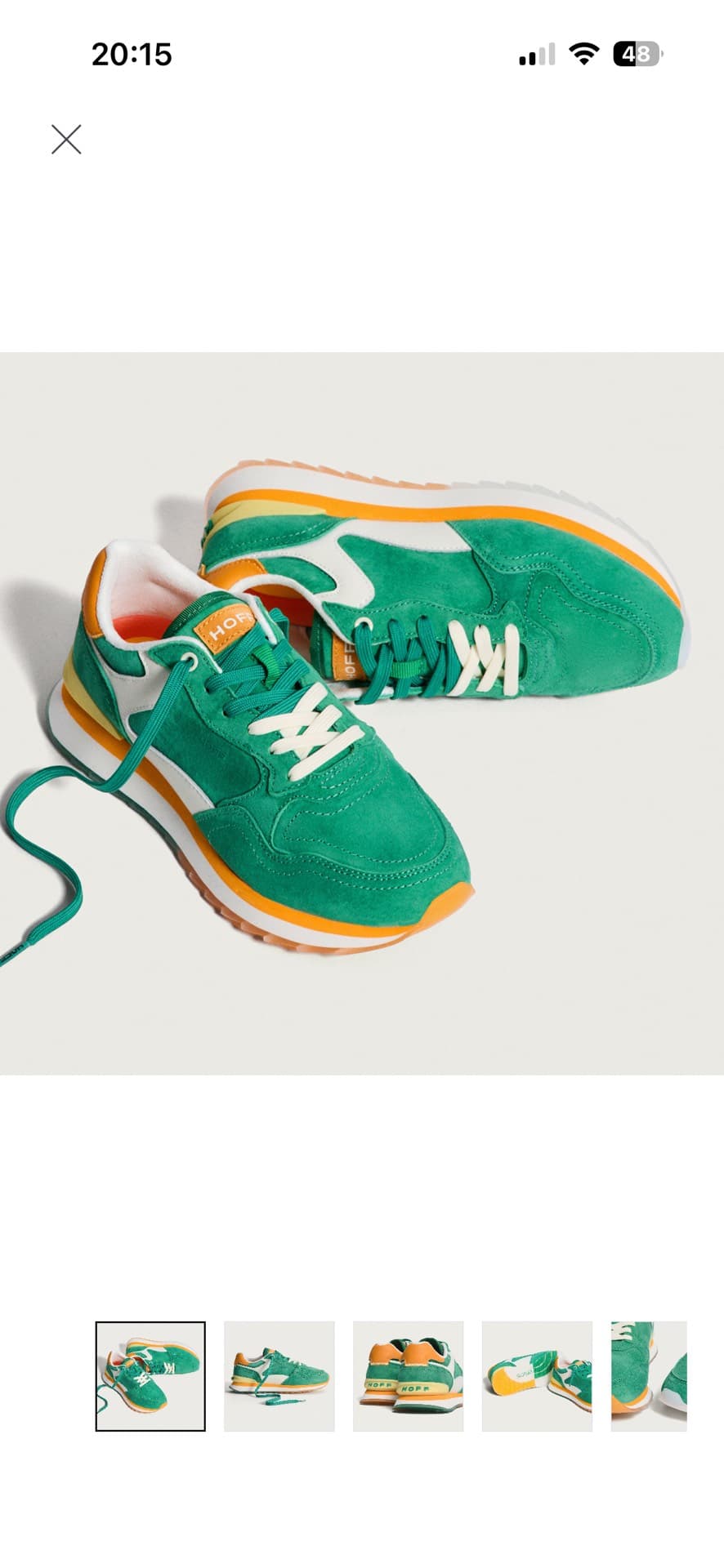 Trendy Green Sneakers