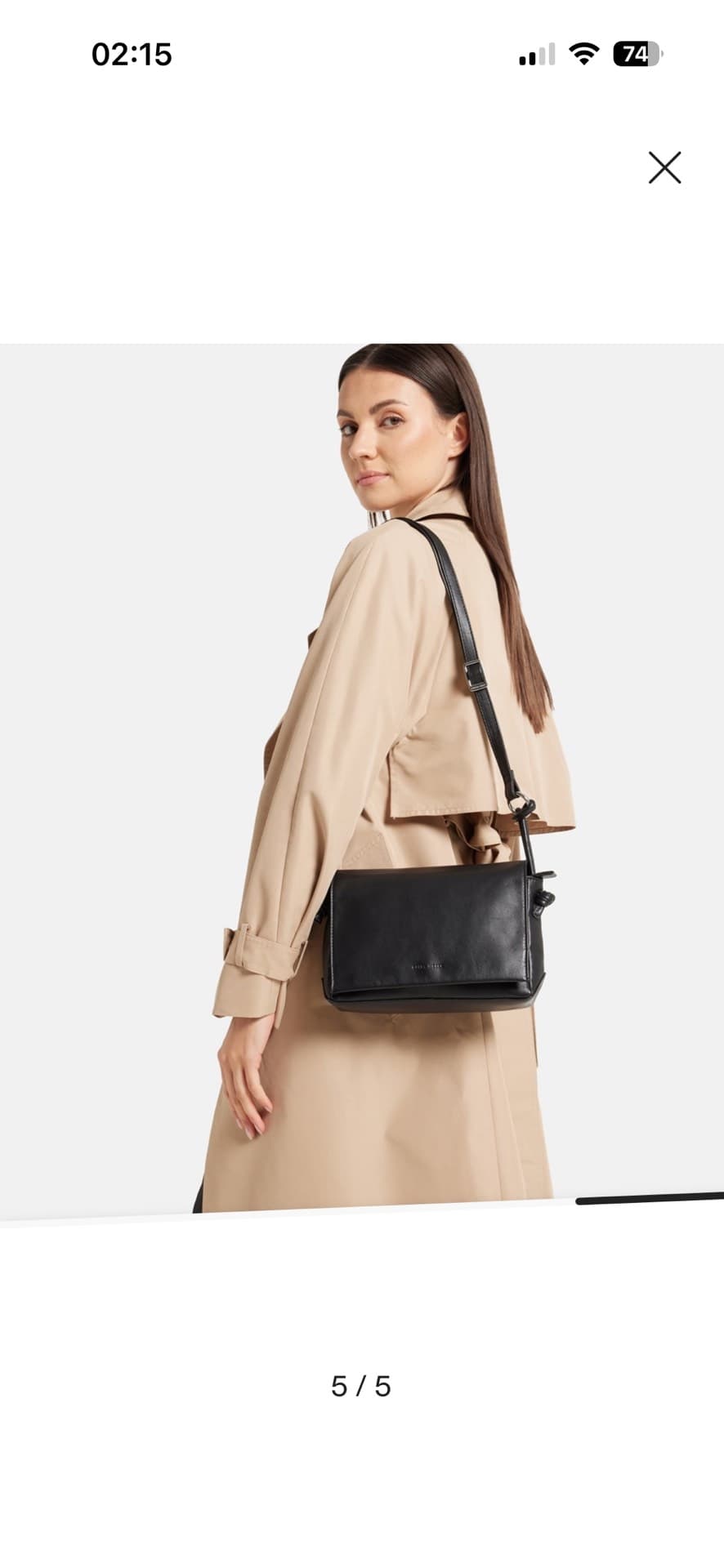 Chic Black Leather Bag