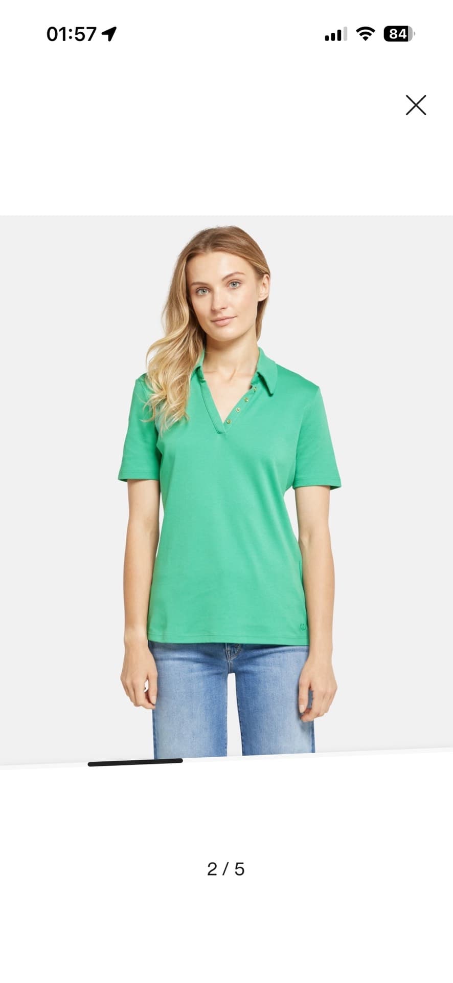 Trendy Green Polo