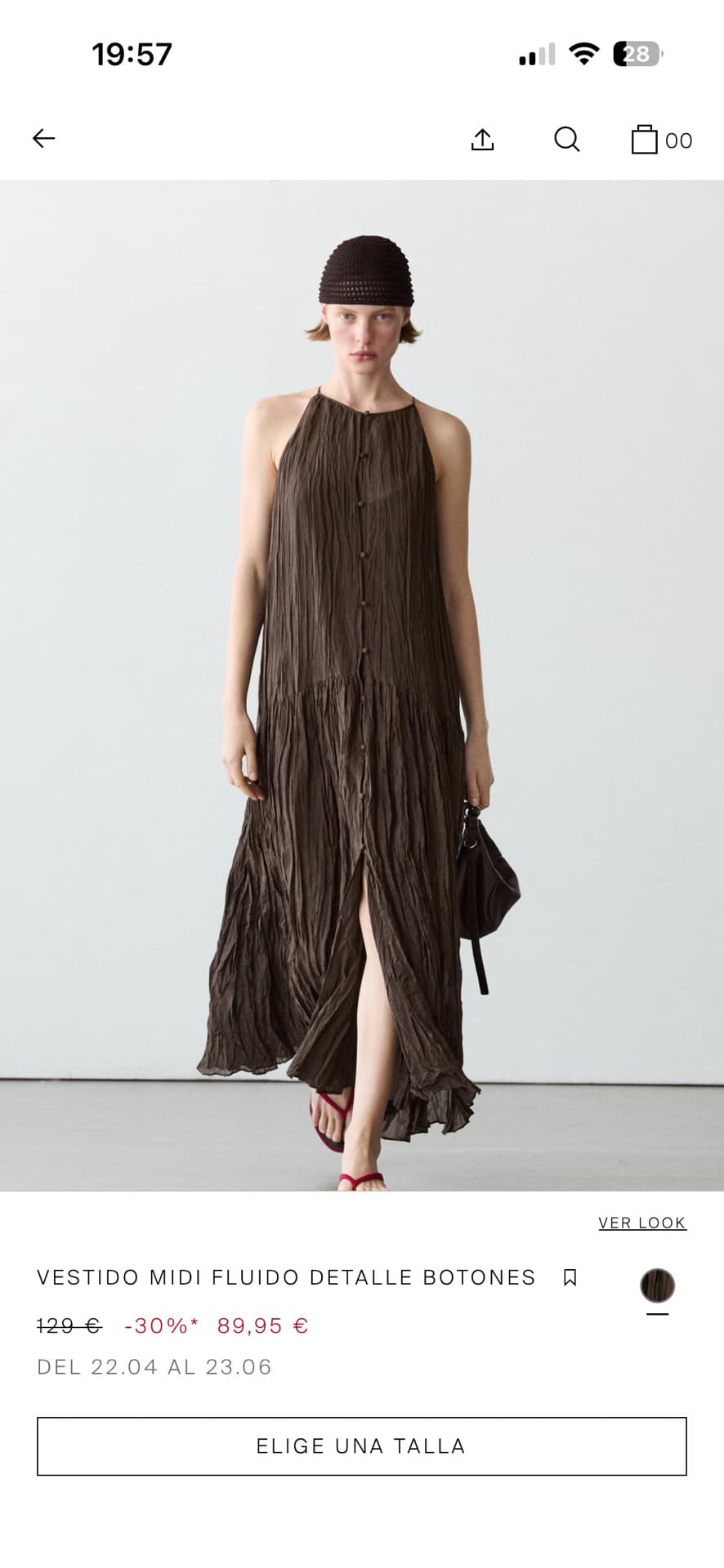 Flowy Midi Dress