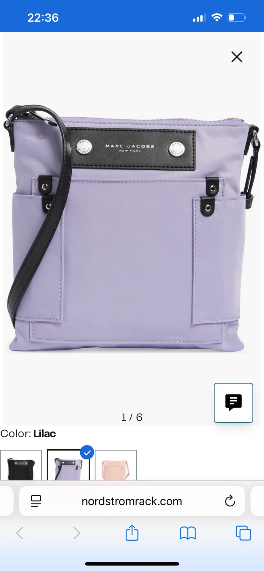 Marc Jacobs Lilac Bag