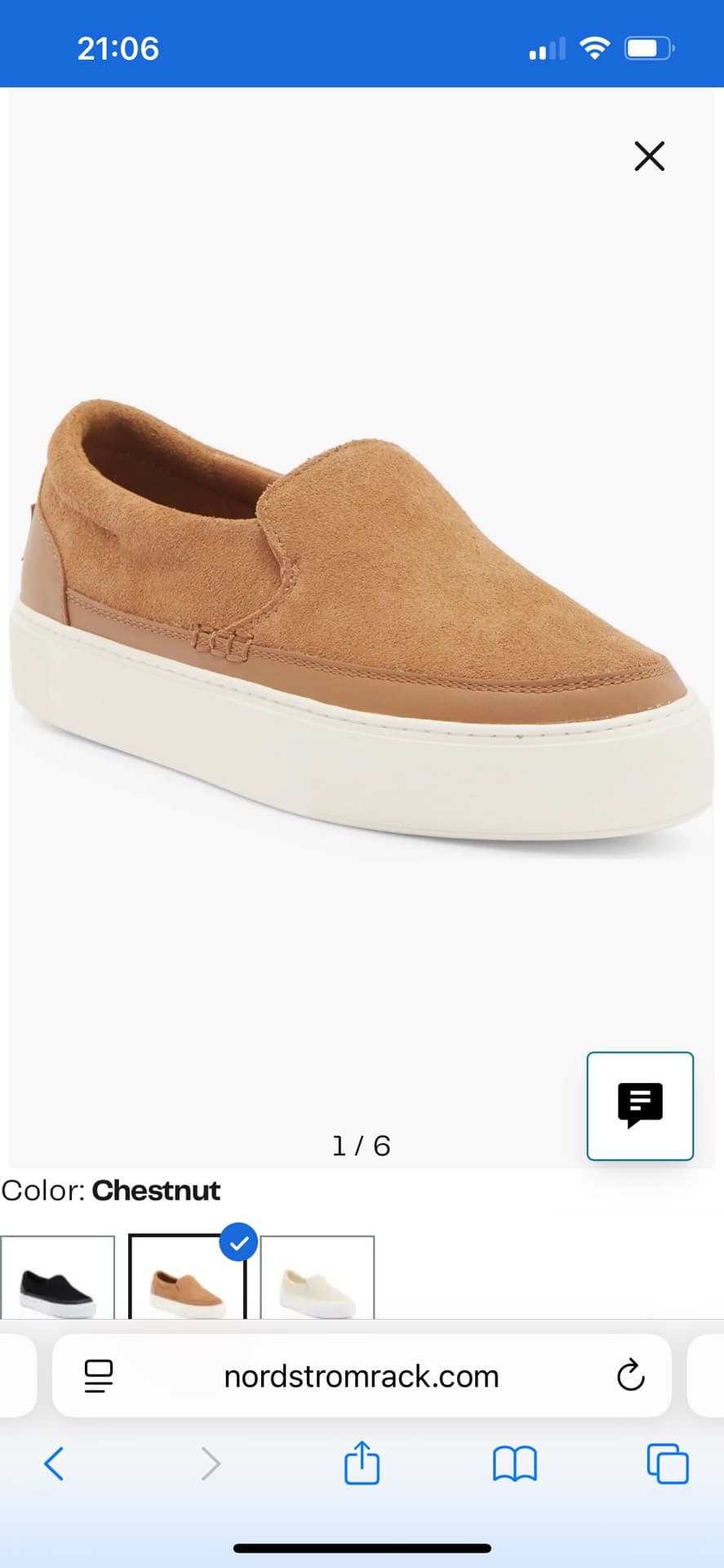 Chic Chestnut Slip-On Sneakers