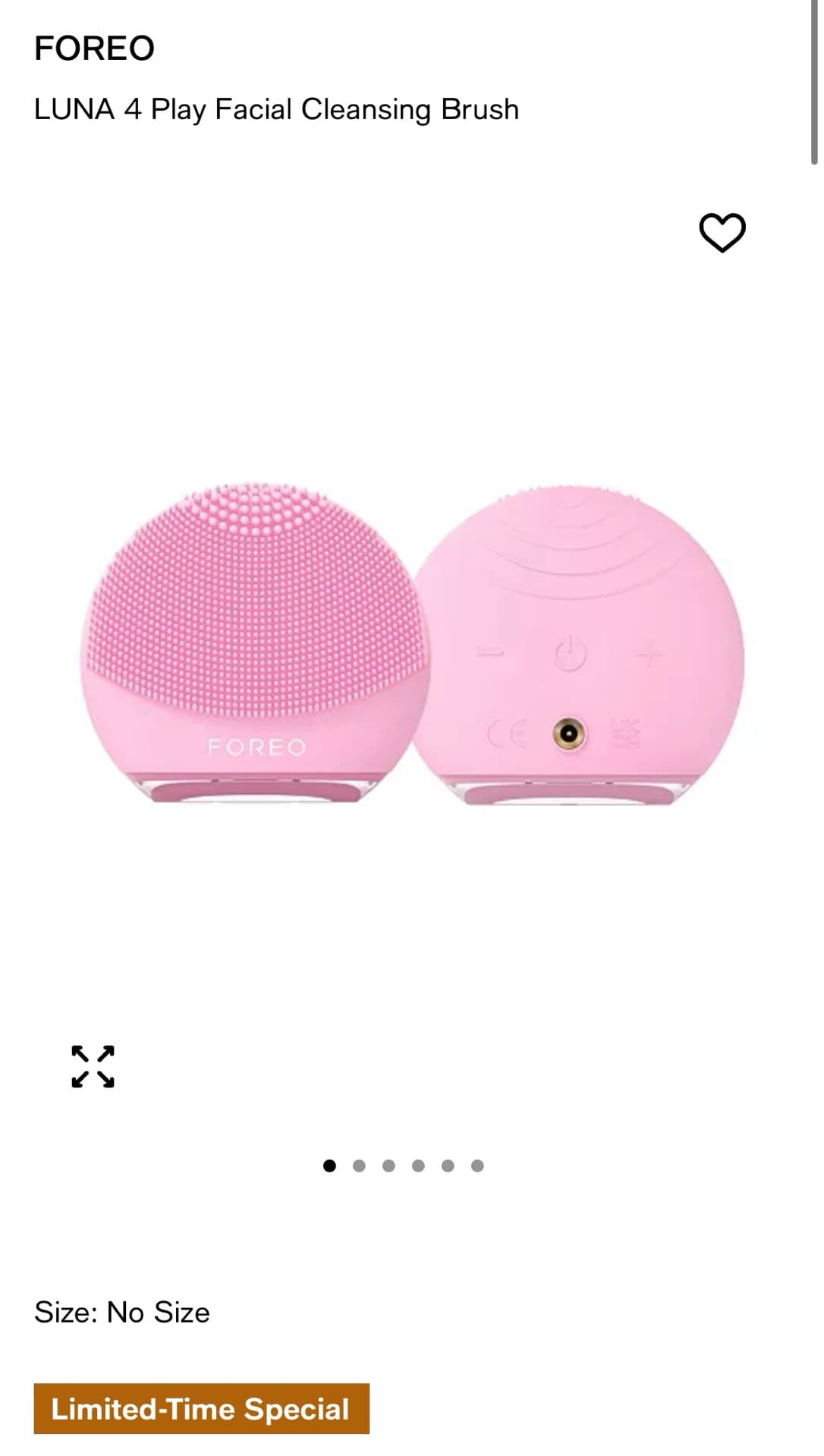FOREO LUNA 4 Play Facial Cleansing Brush