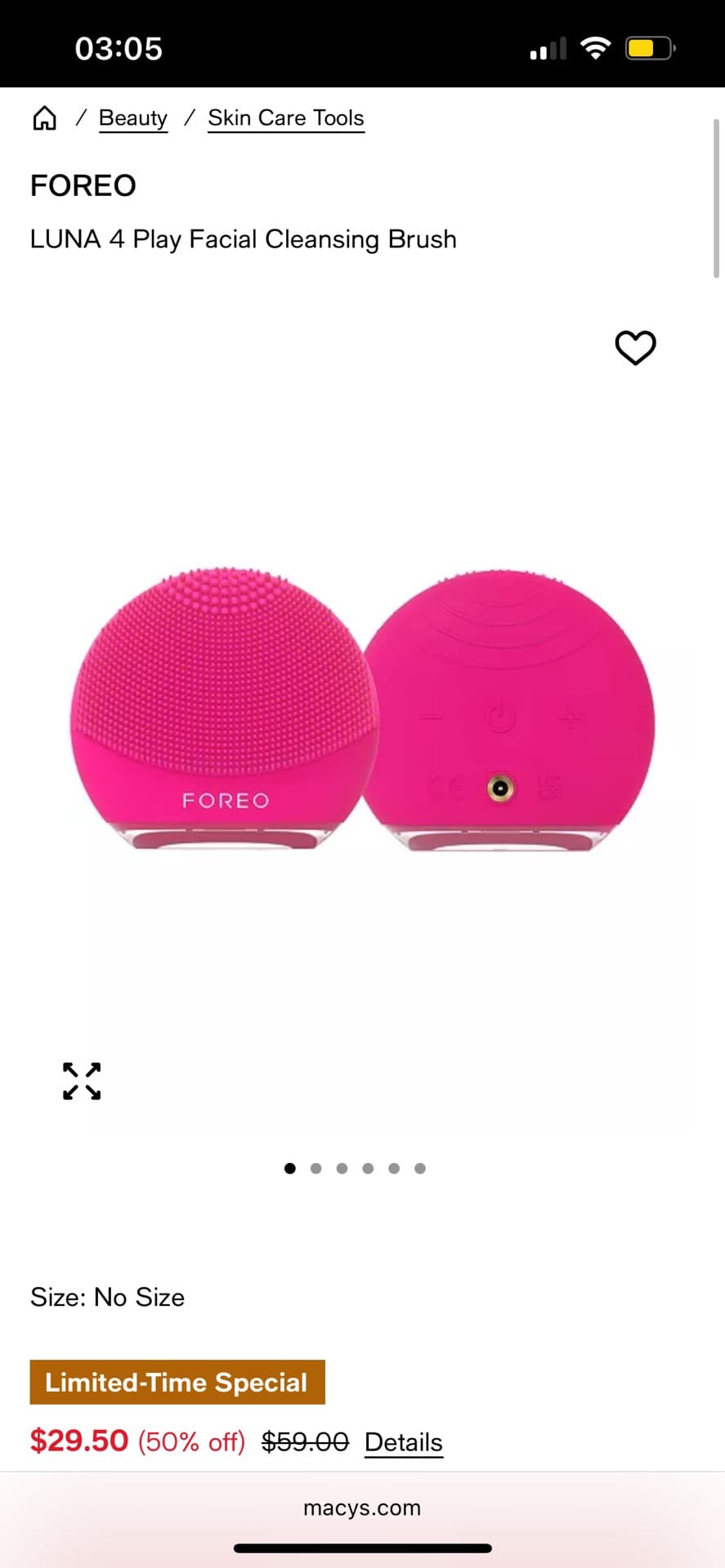 FOREO LUNA 4 Play Facial Cleansing Brush