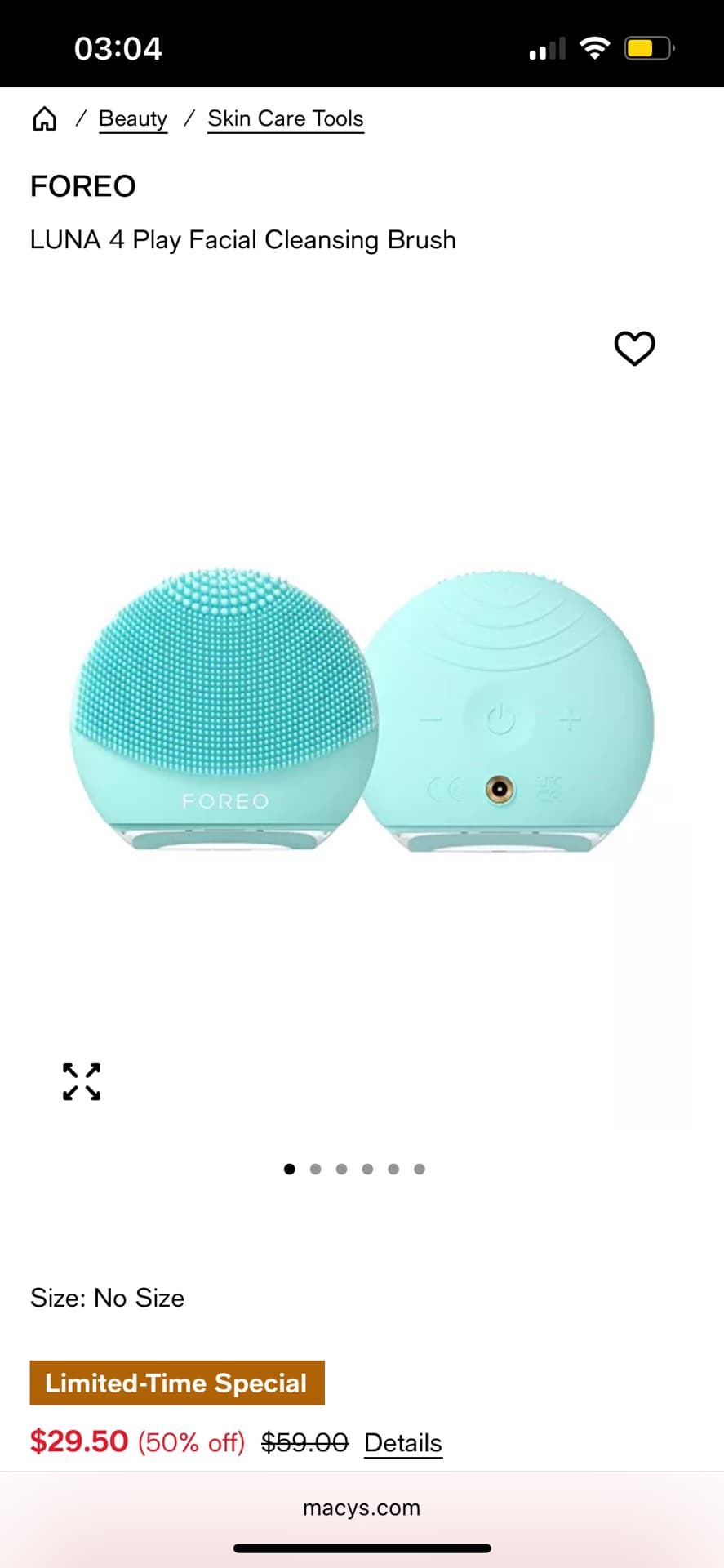 FOREO LUNA 4 Play Facial Cleansing Brush