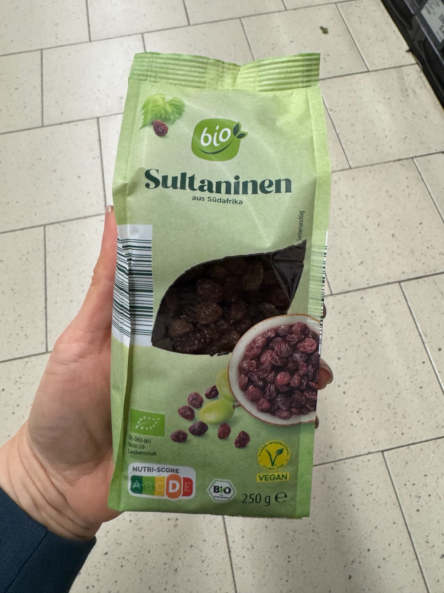 Organic Sultana Raisins