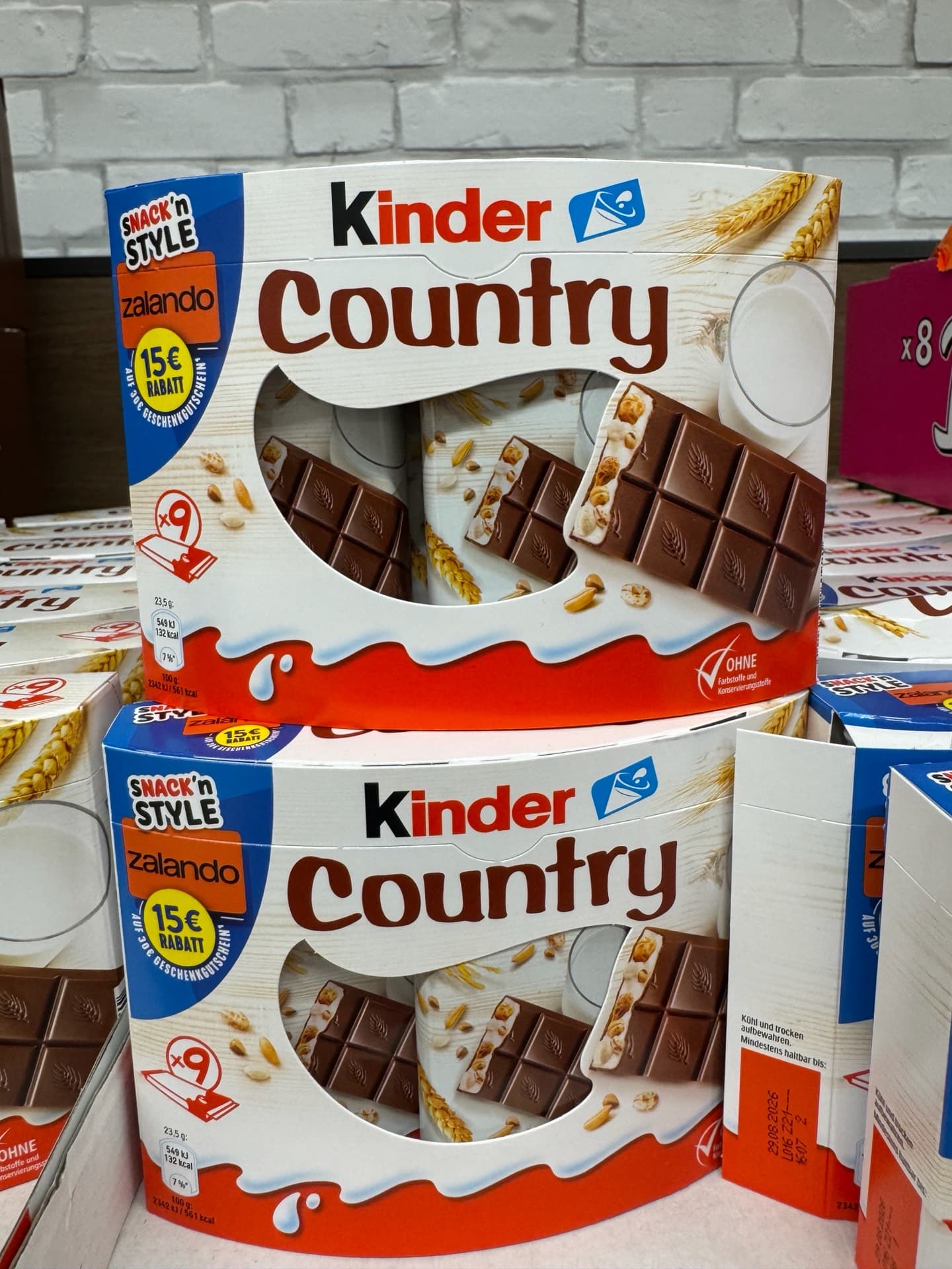 Kinder Country Chocolate