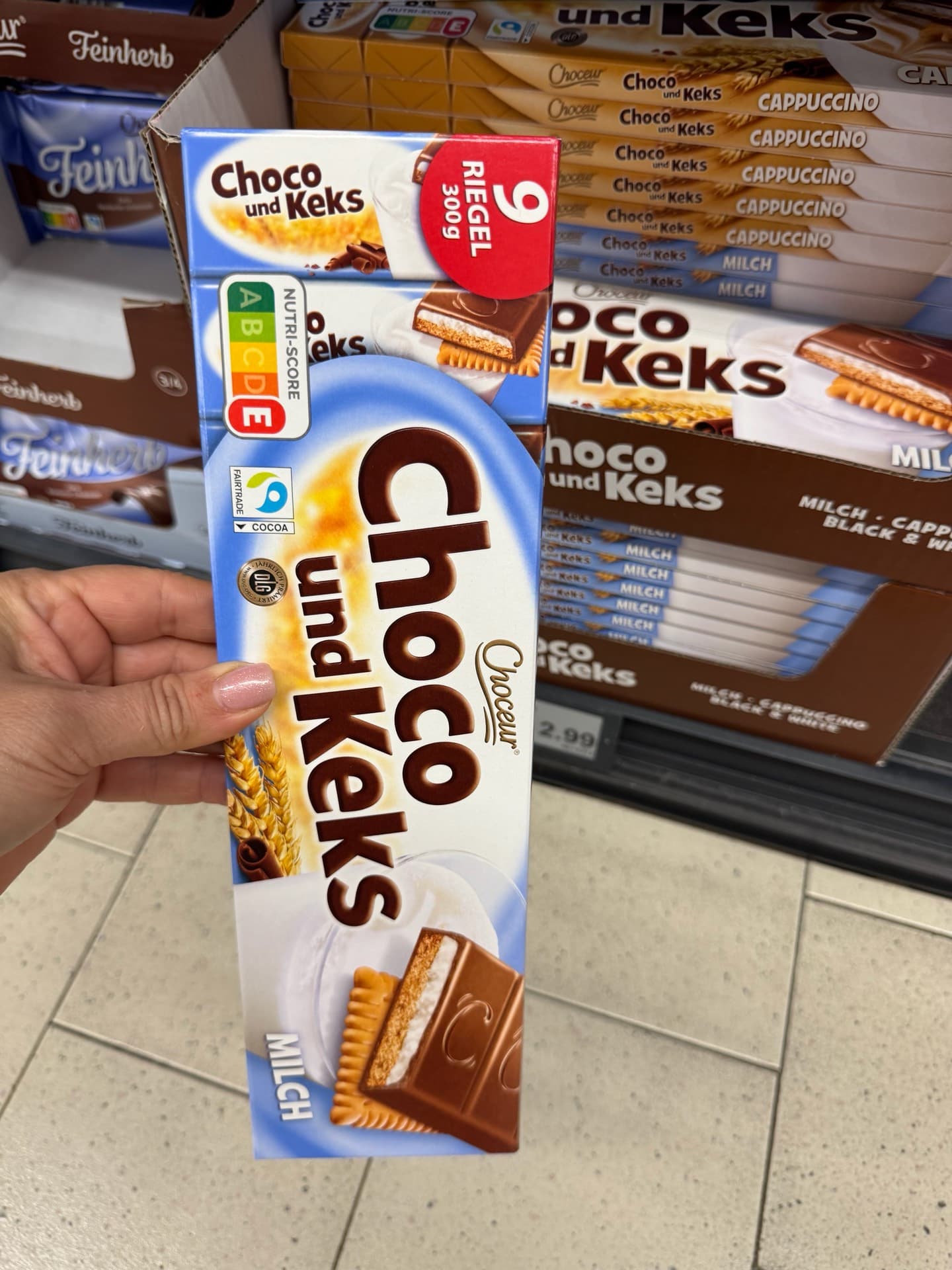 Choco und Keks Chocolate Bars