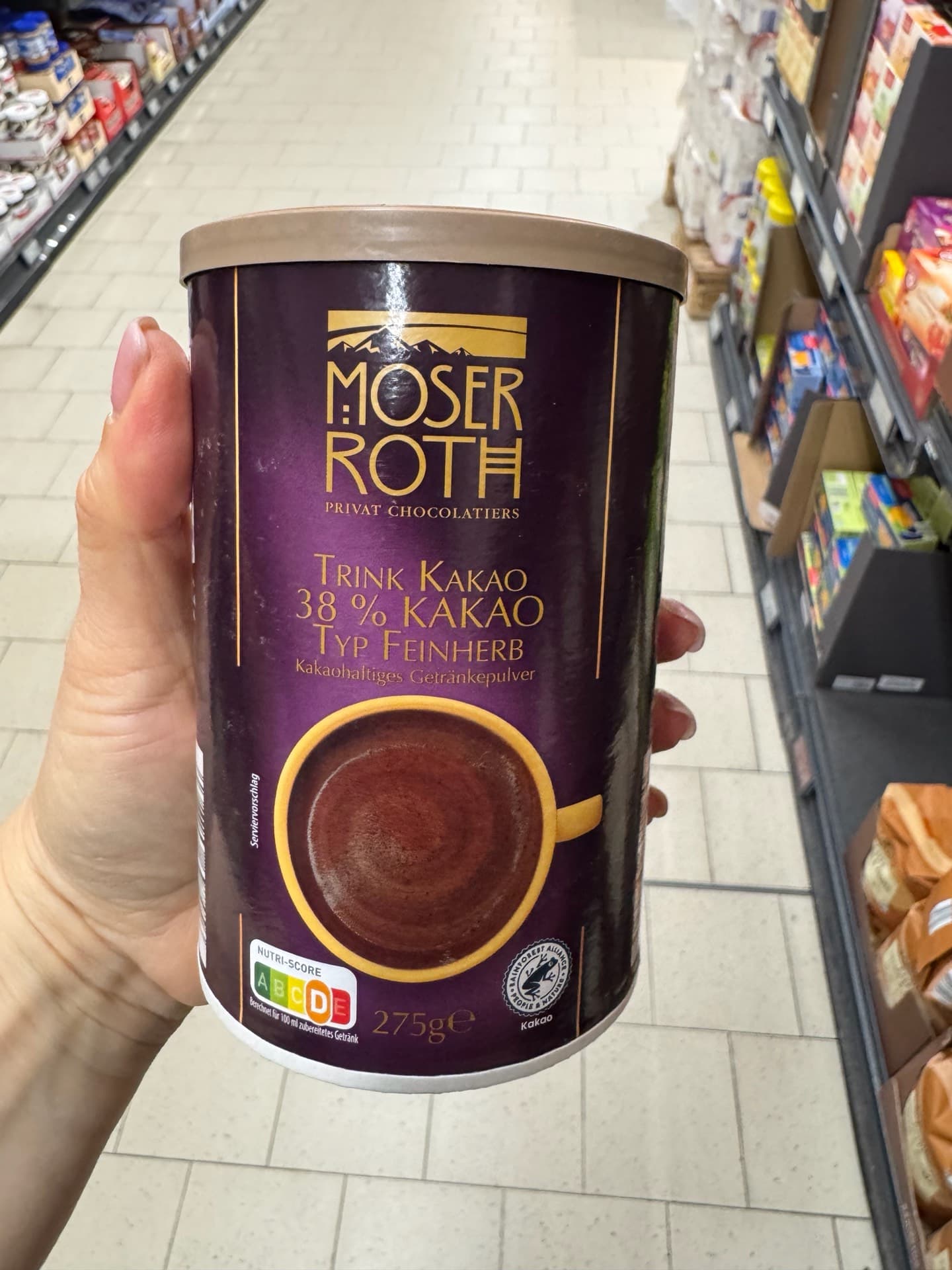 Moser Roth Drinking Cocoa