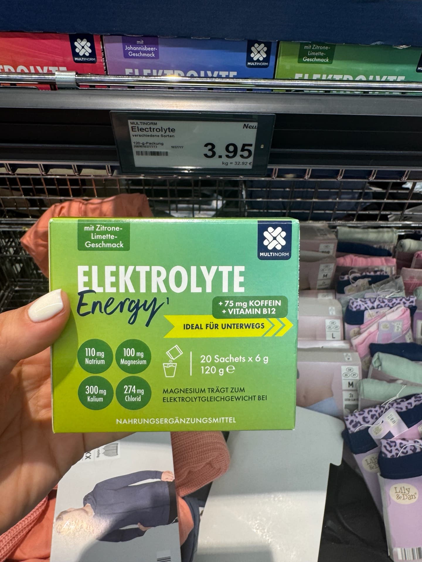 Multinorm Electrolyte Energy