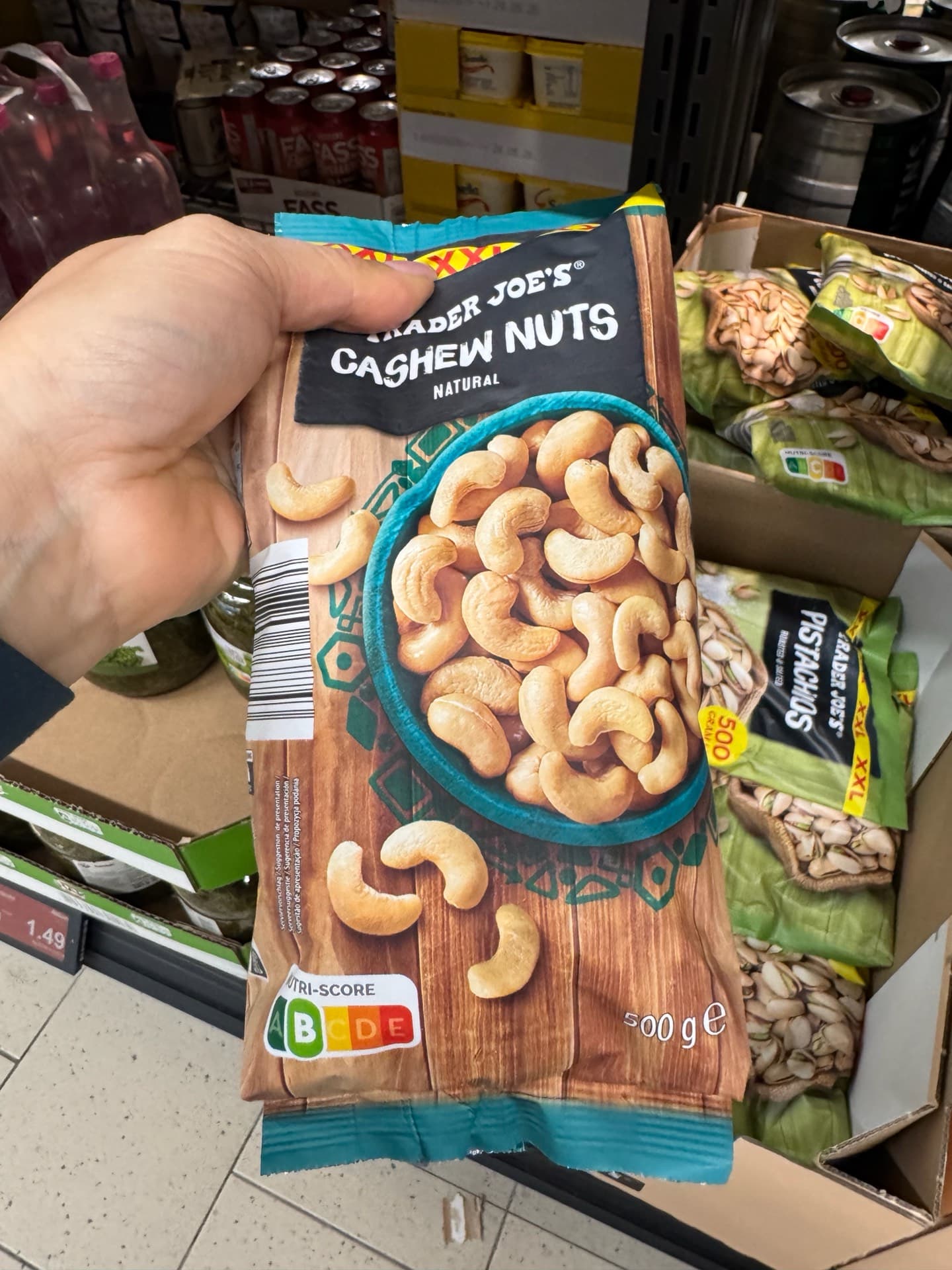 Trader Joe's Cashew Nuts