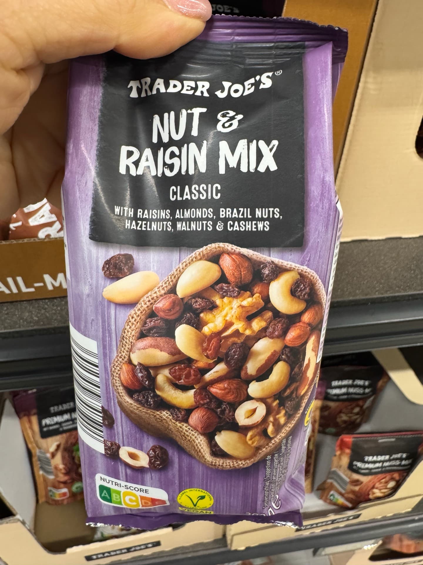 Trader Joe's Nut & Raisin Mix