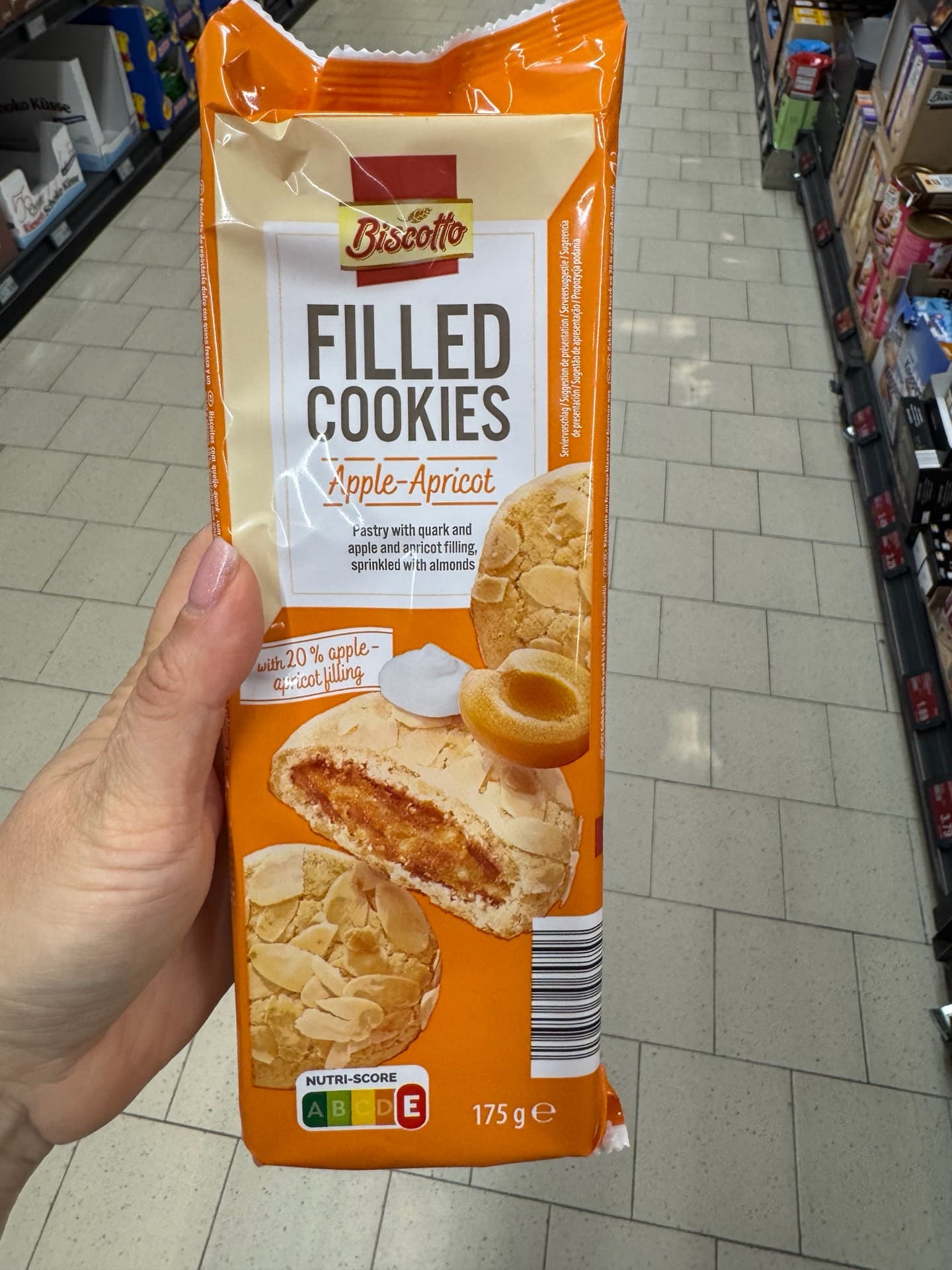 Biscotto Filled Cookies