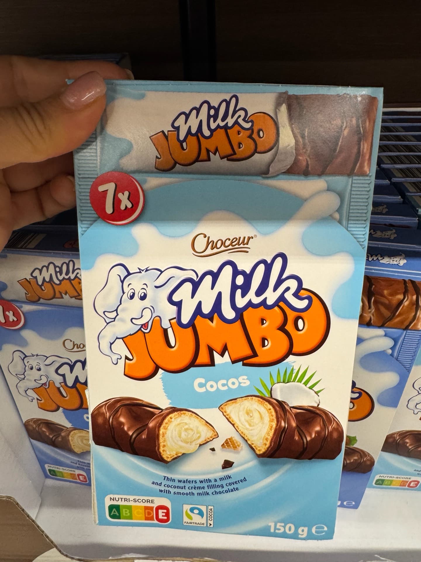 Milk Jumbo Coconut Wafer