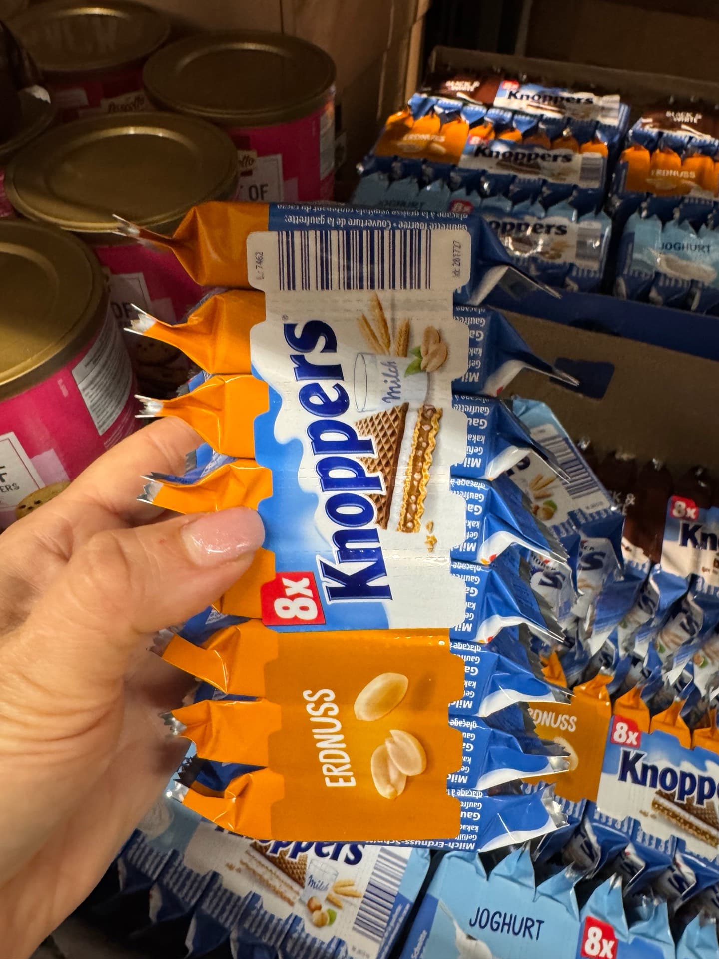 Knoppers Wafer Snacks
