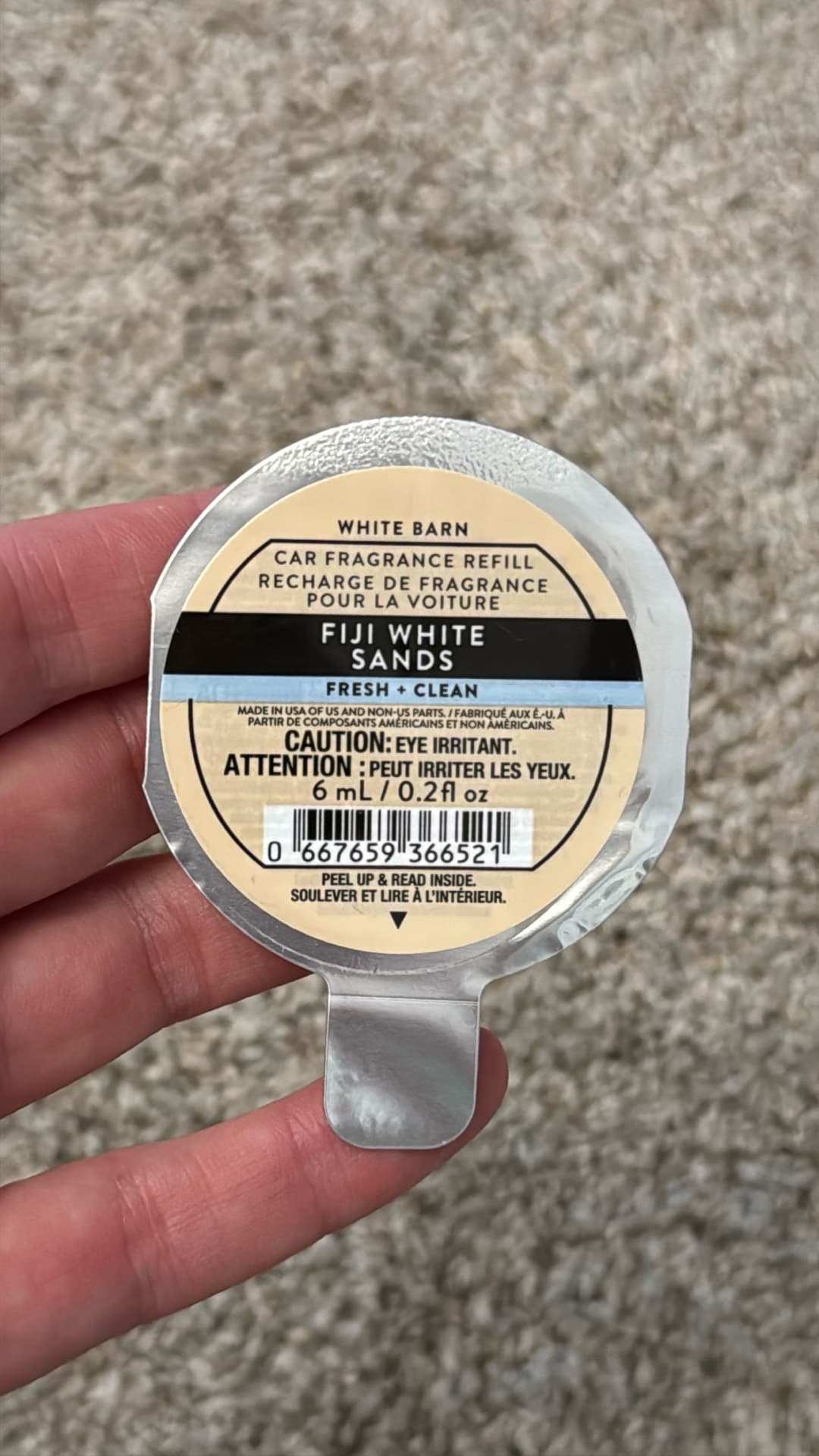 Fiji White Sands Car Fragrance Refill