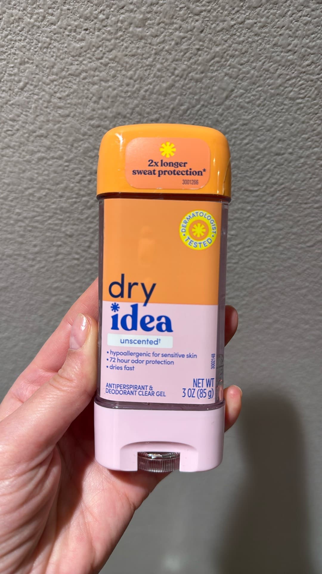Dry Idea Antiperspirant Gel