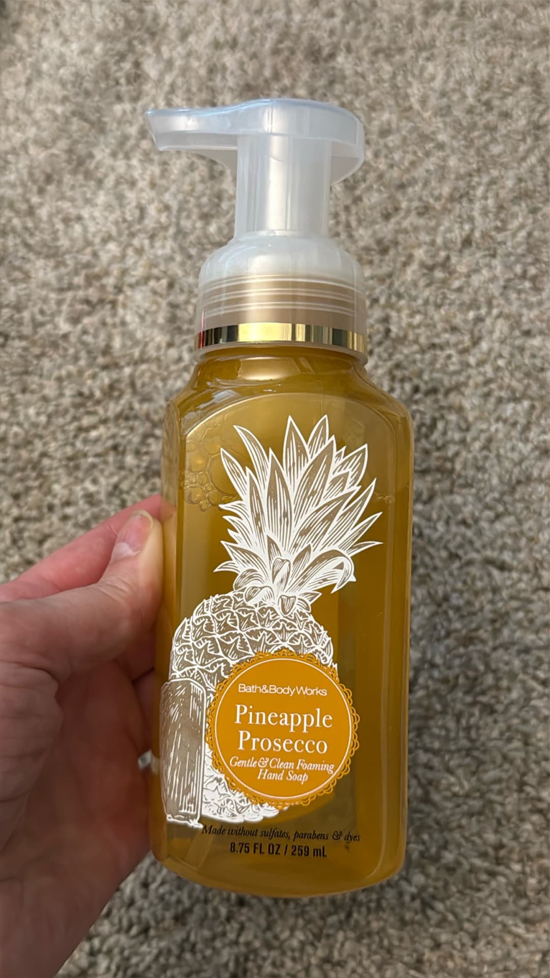 Pineapple Prosecco Foaming Hand Soap