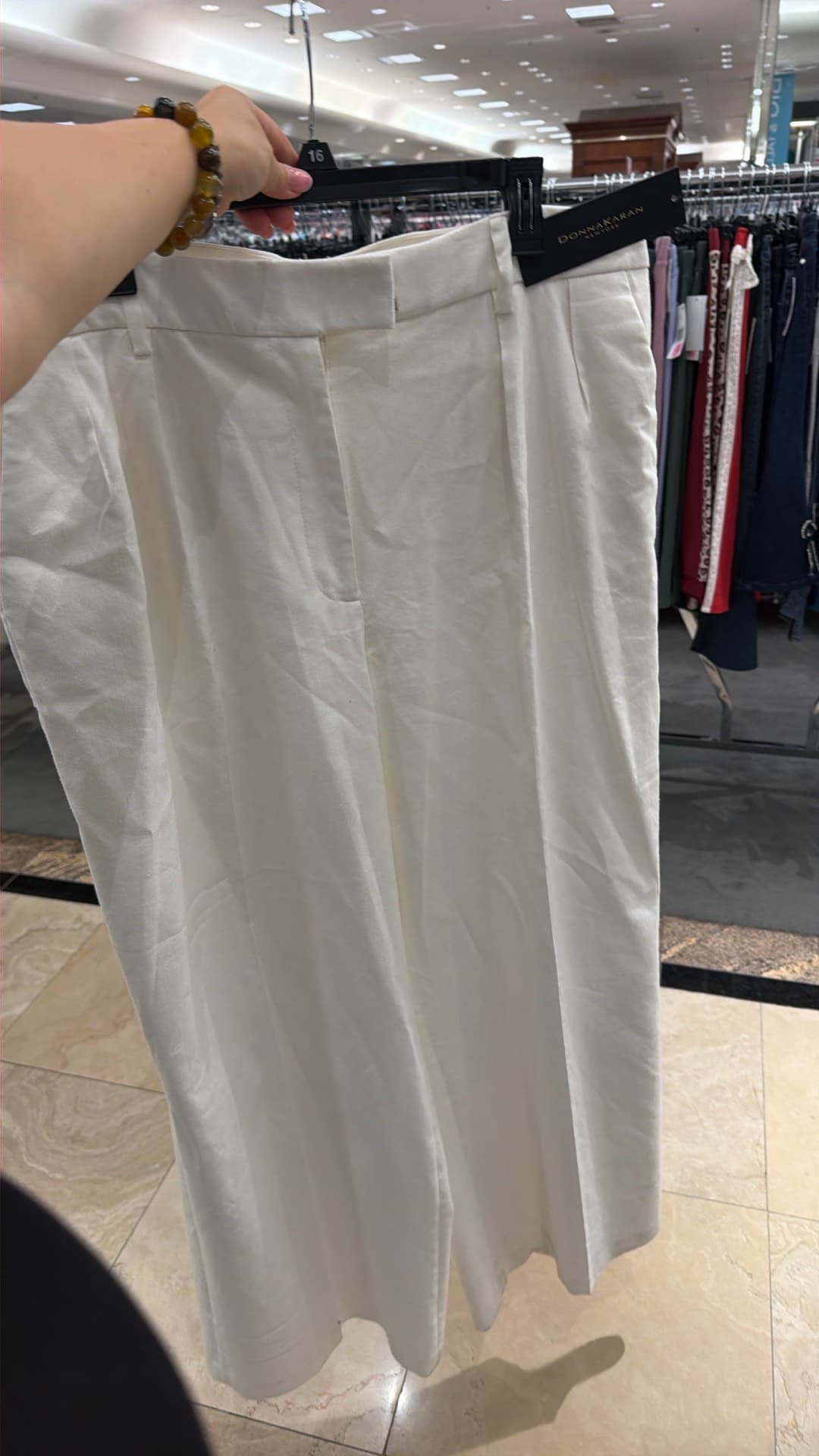 Elegant White Trousers