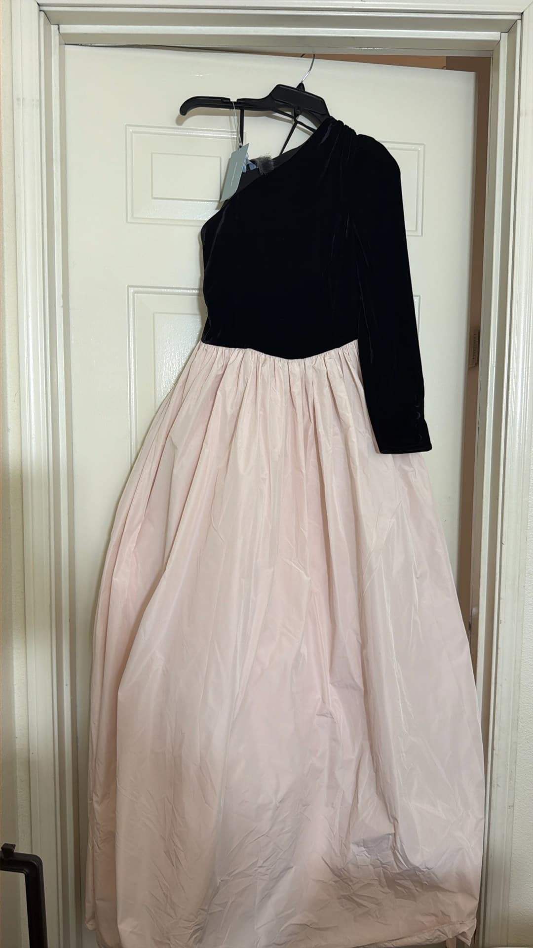 Elegant Two-Tone Dress