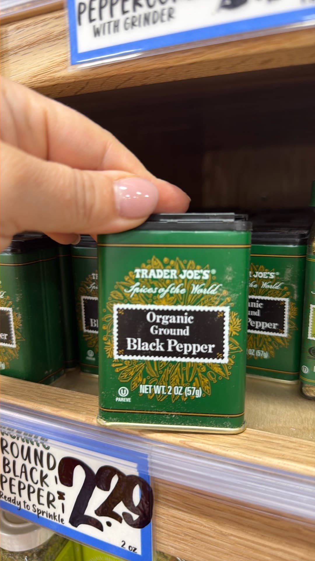 Organic Ground Black Pepper