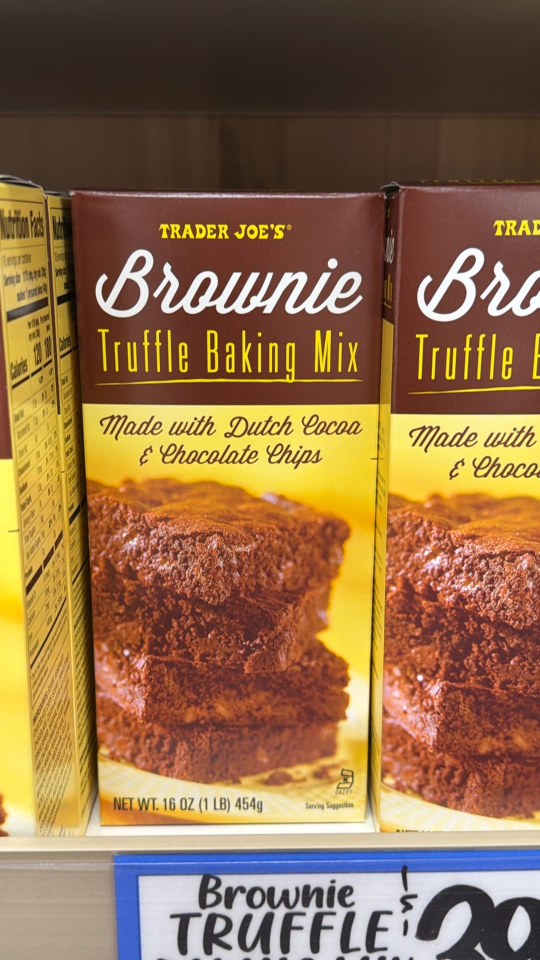 Trader Joe's Brownie Truffle Mix