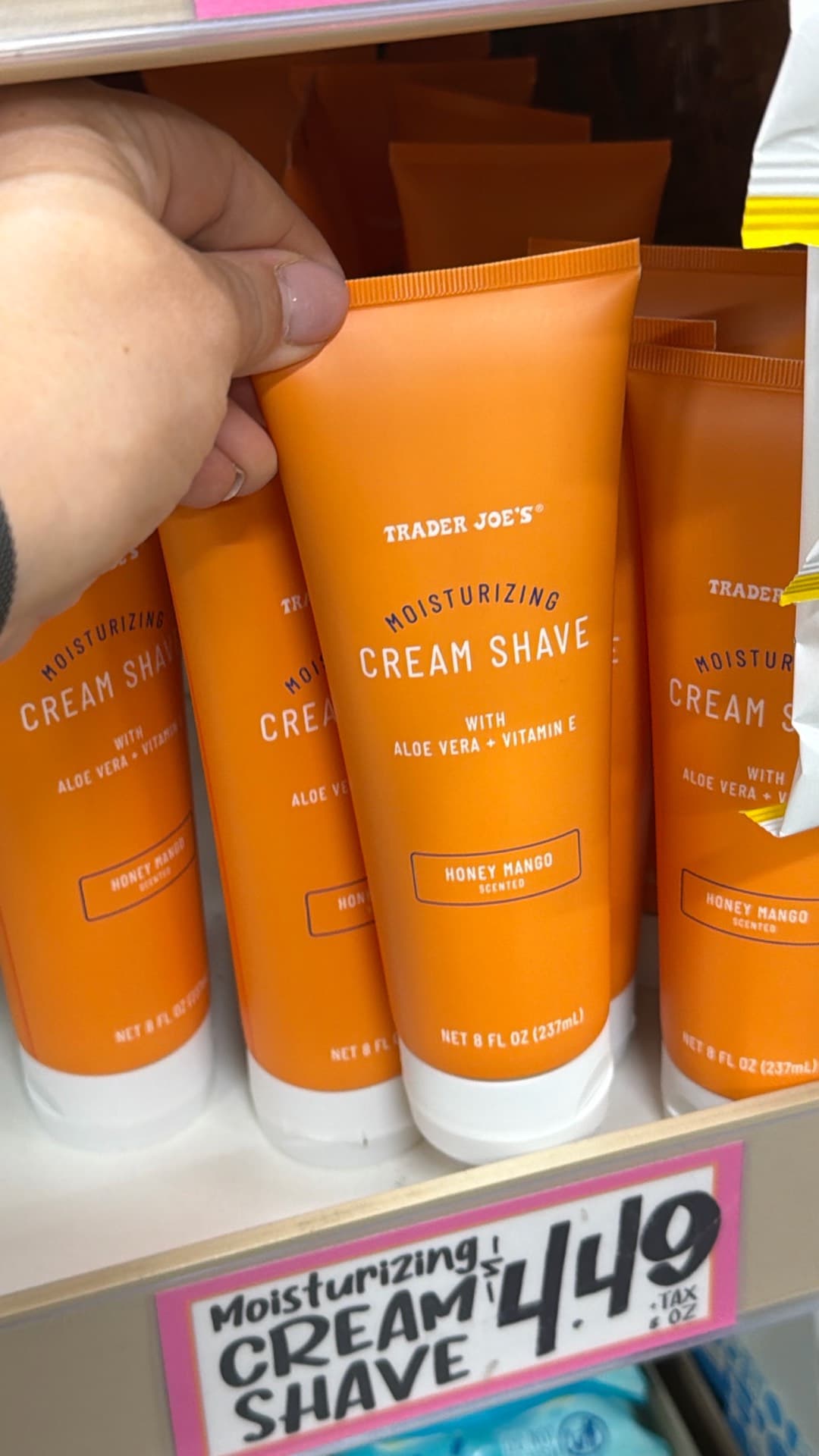 Trader Joe's Moisturizing Cream Shave