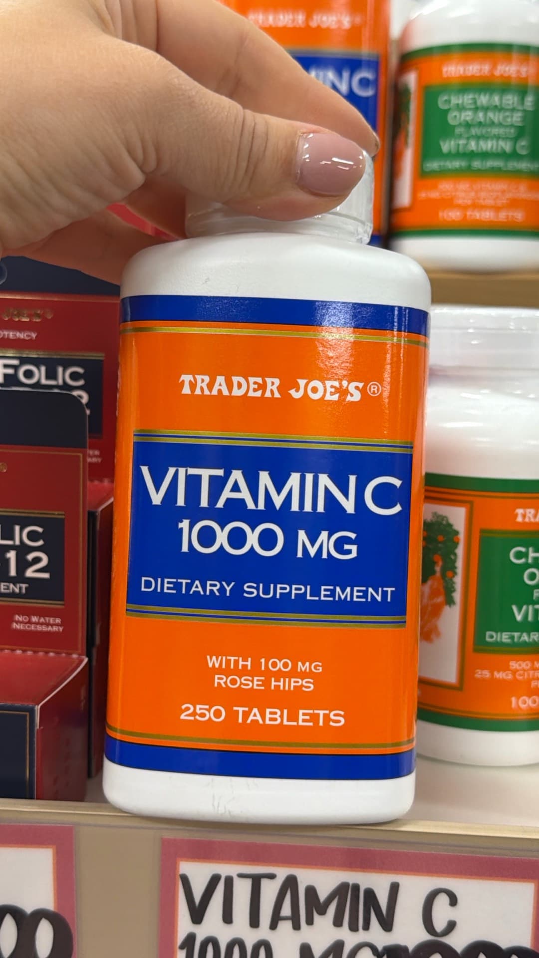 Trader Joe's Vitamin C 1000mg