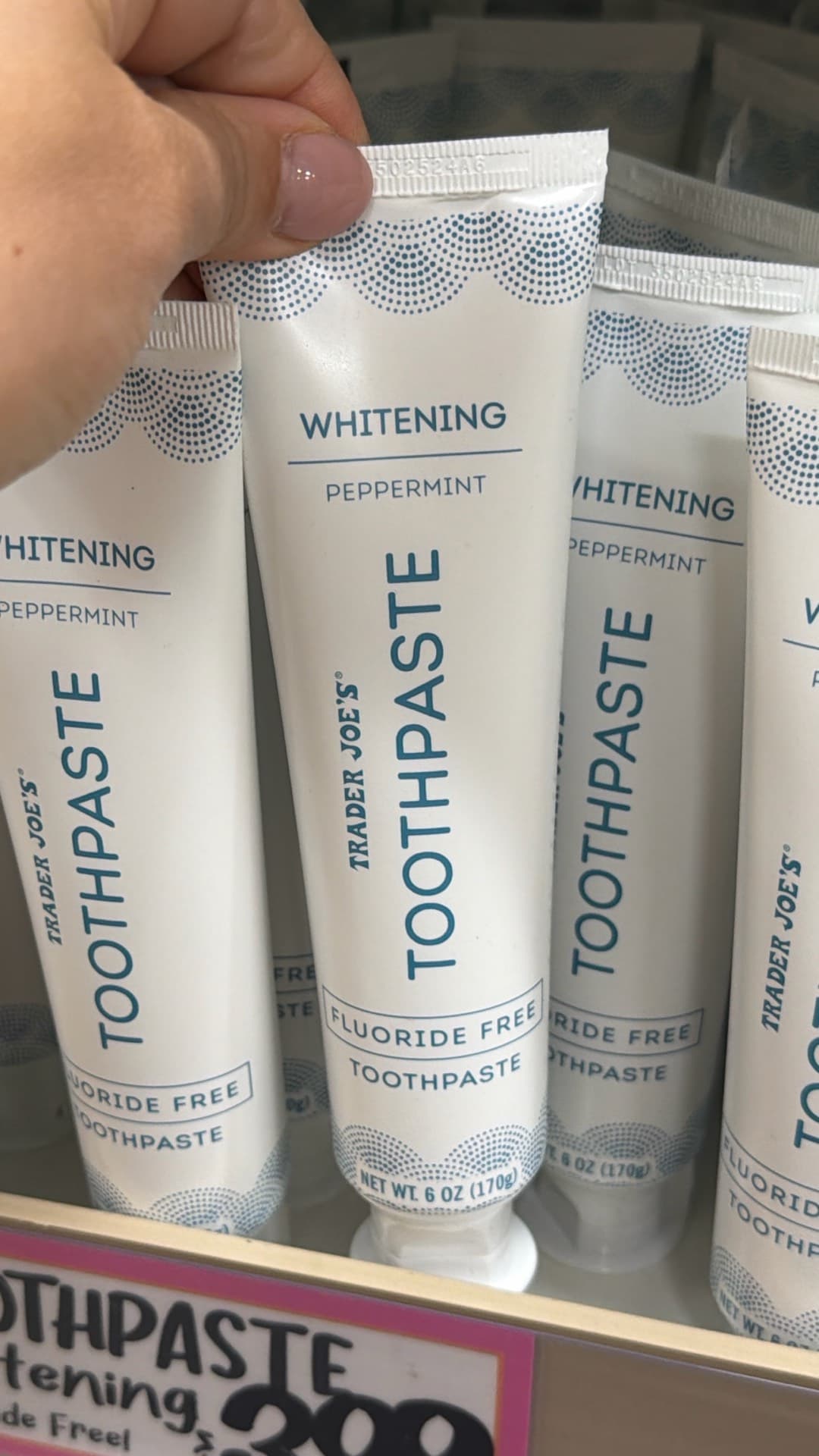 Trader Joe's Whitening Toothpaste