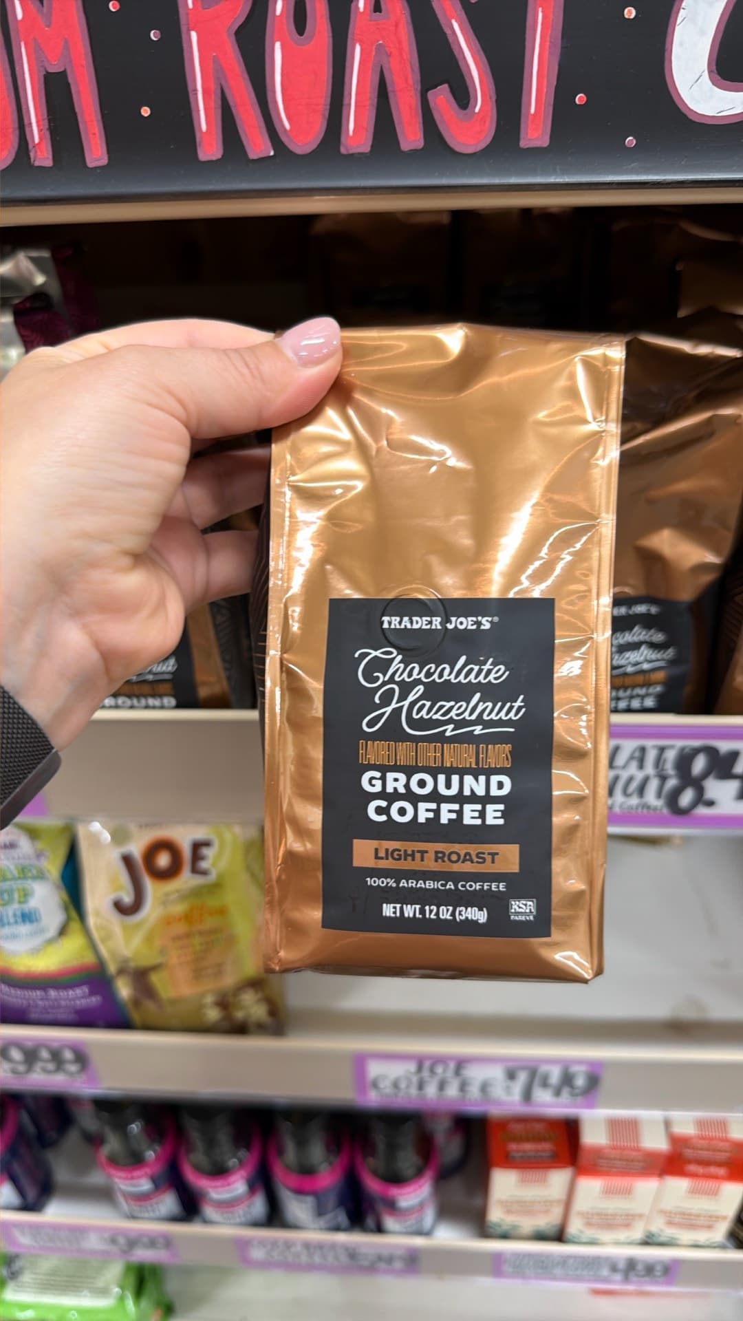 Trader Joe's Chocolate Hazelnut Coffee