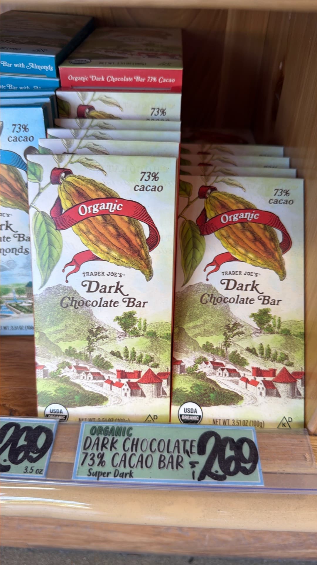Trader Joe's Dark Chocolate Bar