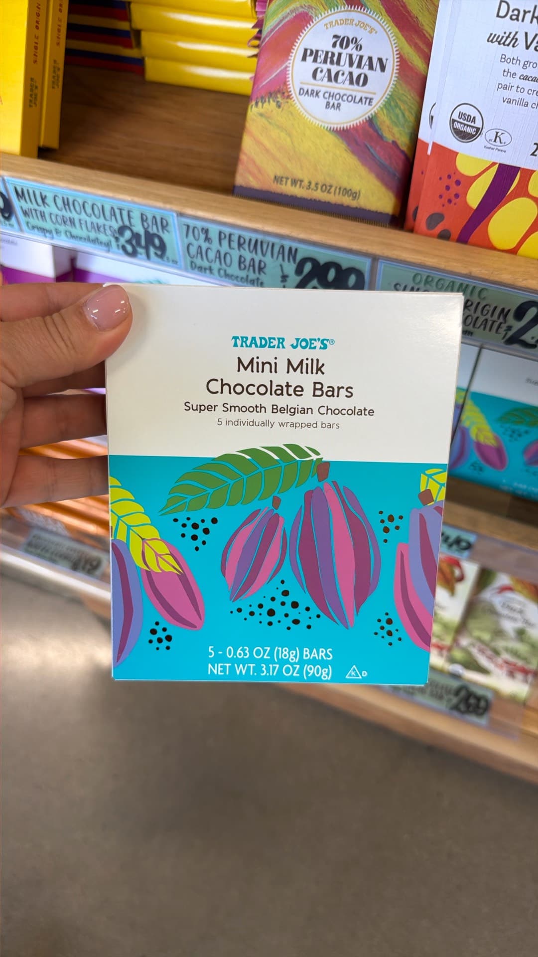 Trader Joe's Mini Milk Chocolate Bars
