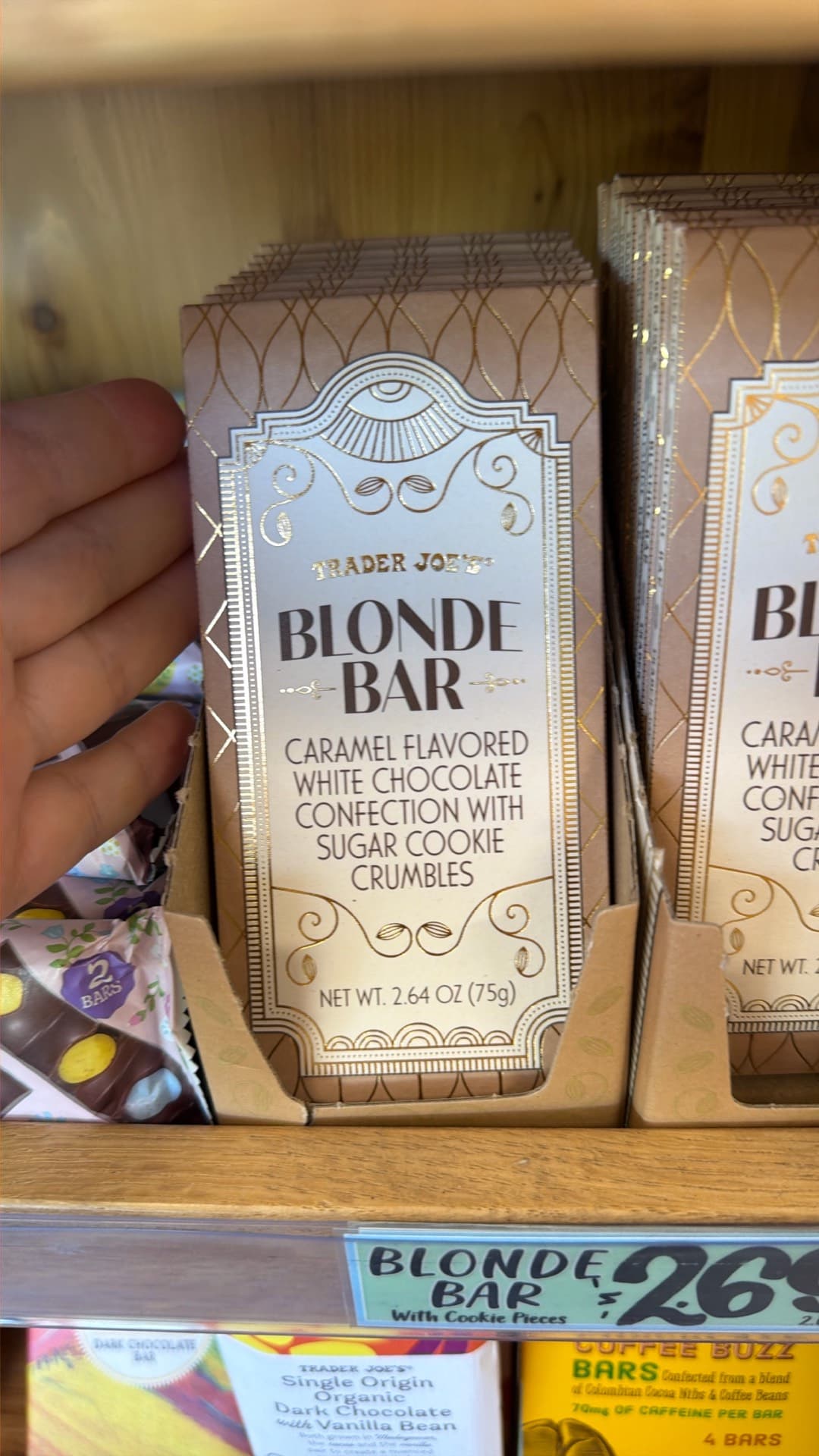 Trader Joe's Blonde Bar