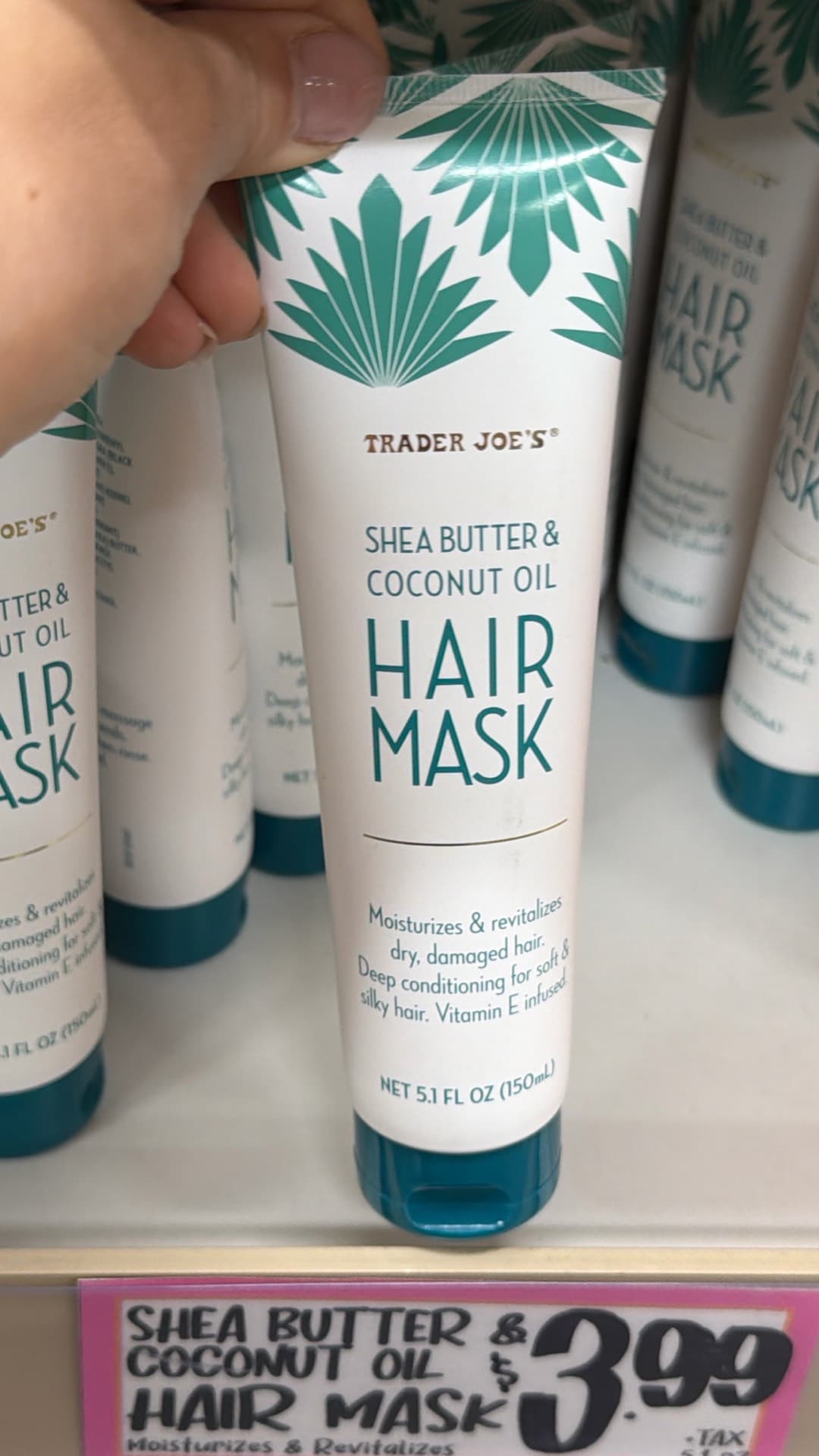 Trader Joe's Shea Butter & Coconut Oil Hair Mask