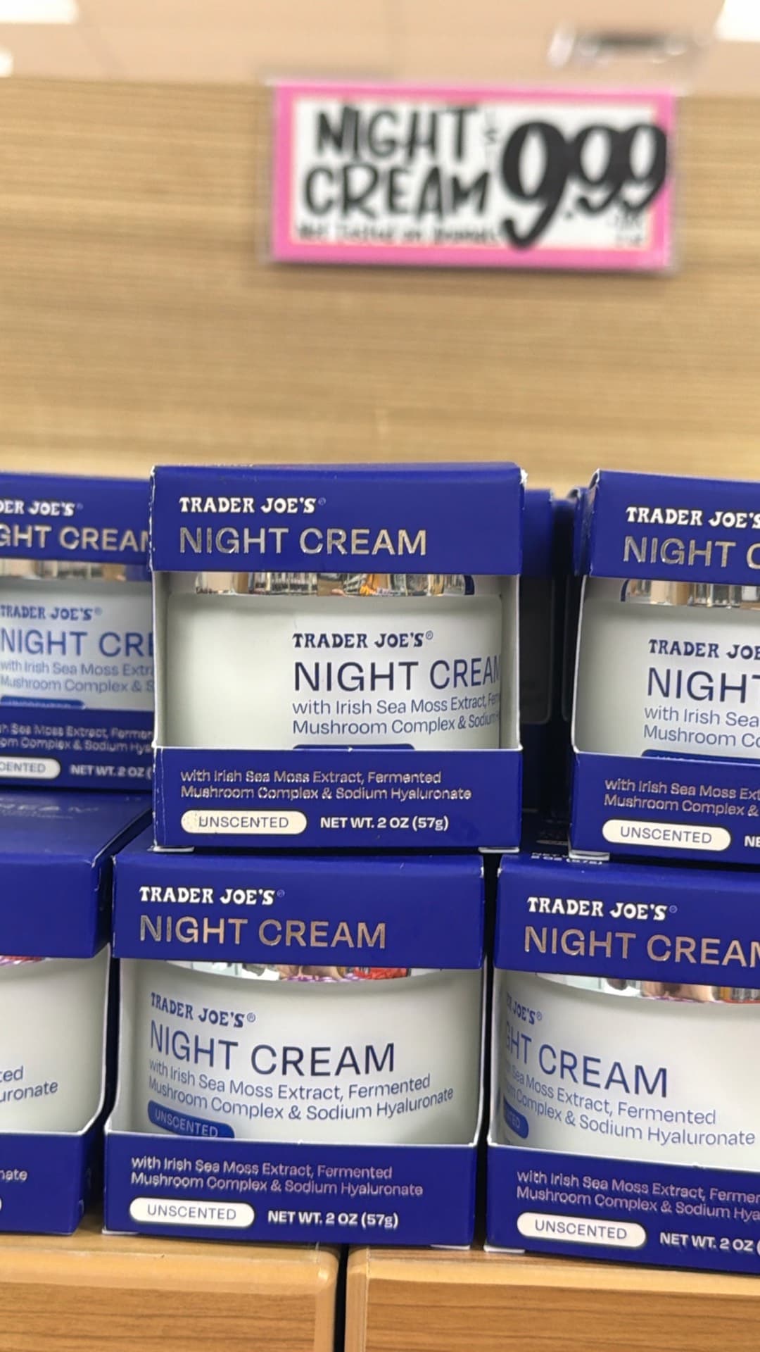 Trader Joe's Night Cream