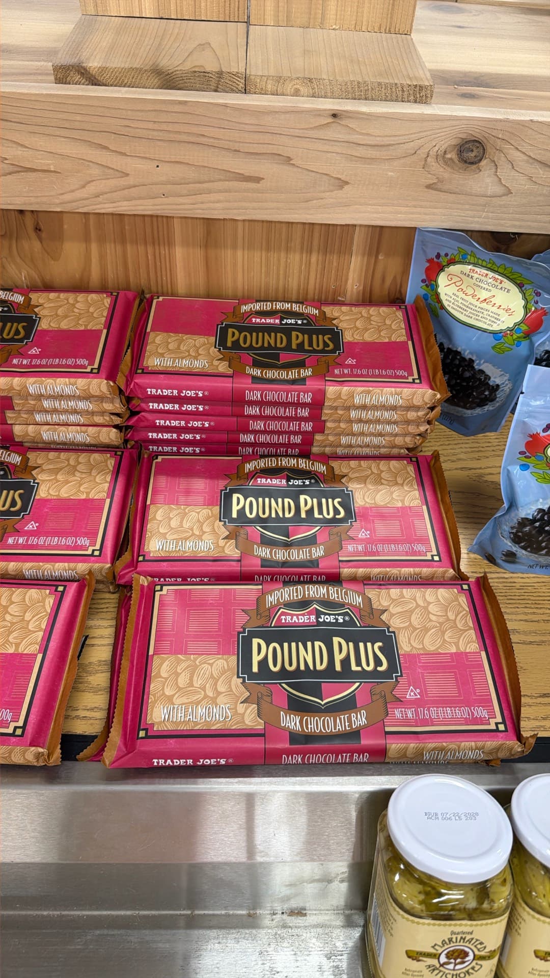 Trader Joe's Pound Plus Dark Chocolate Bar