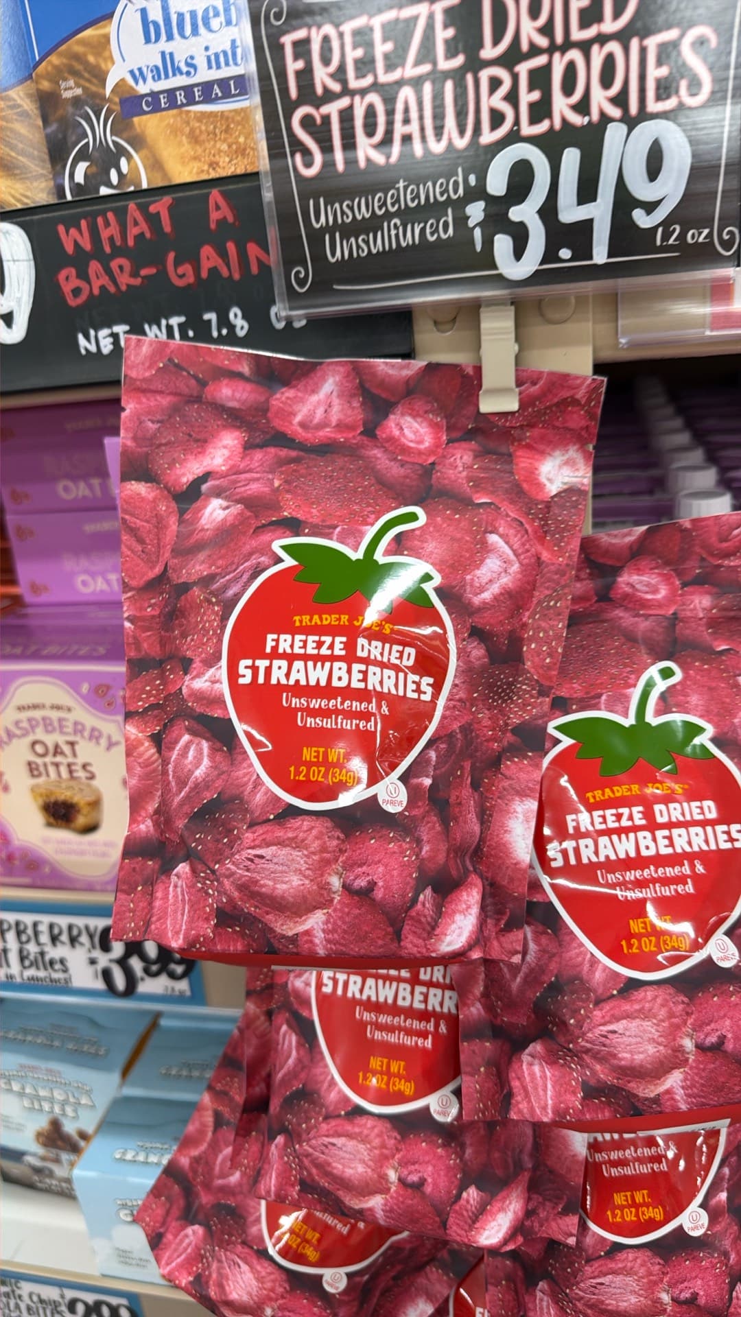 Trader Joe's Freeze Dried Strawberries