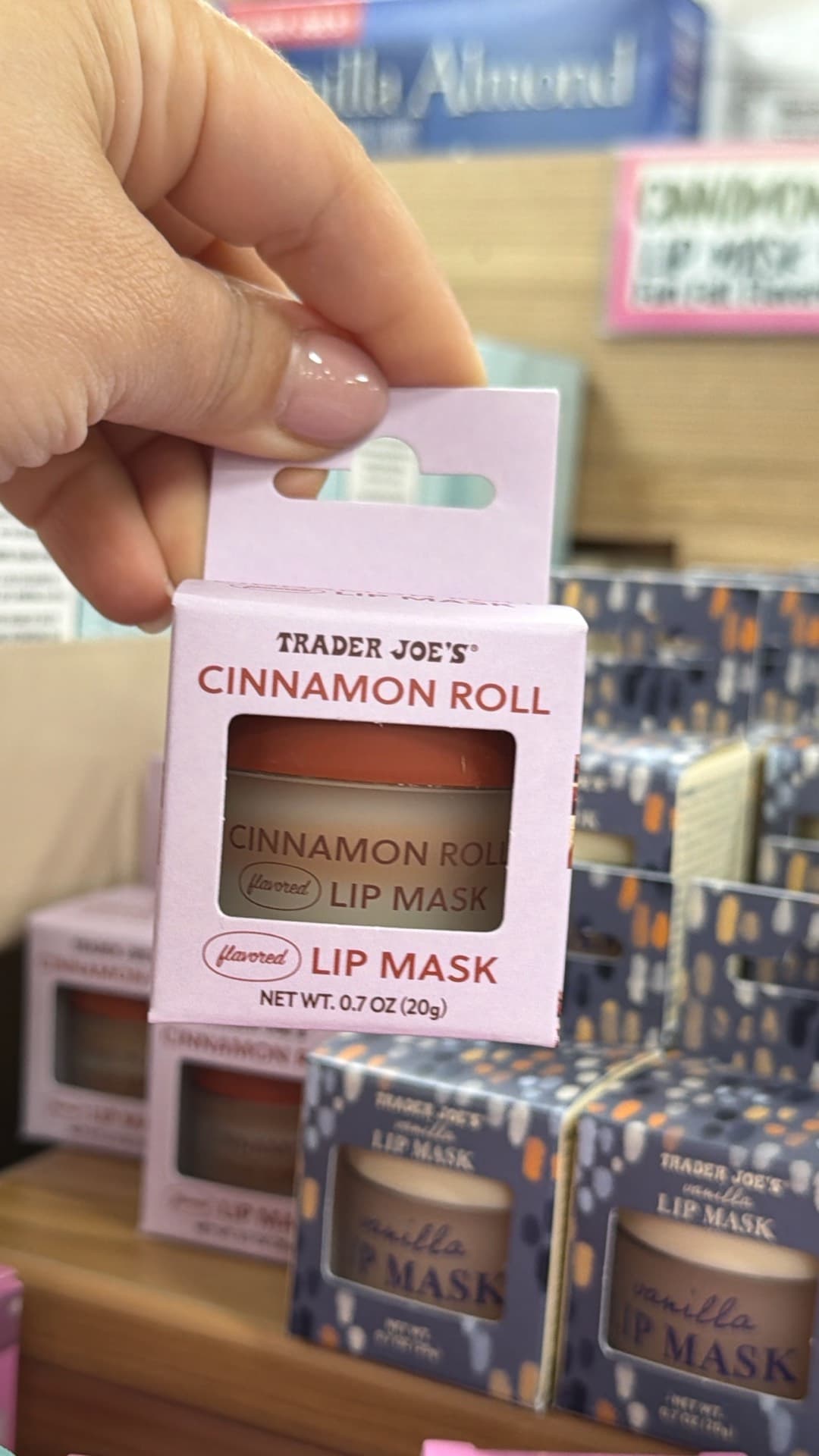 Trader Joe's Cinnamon Roll Lip Mask