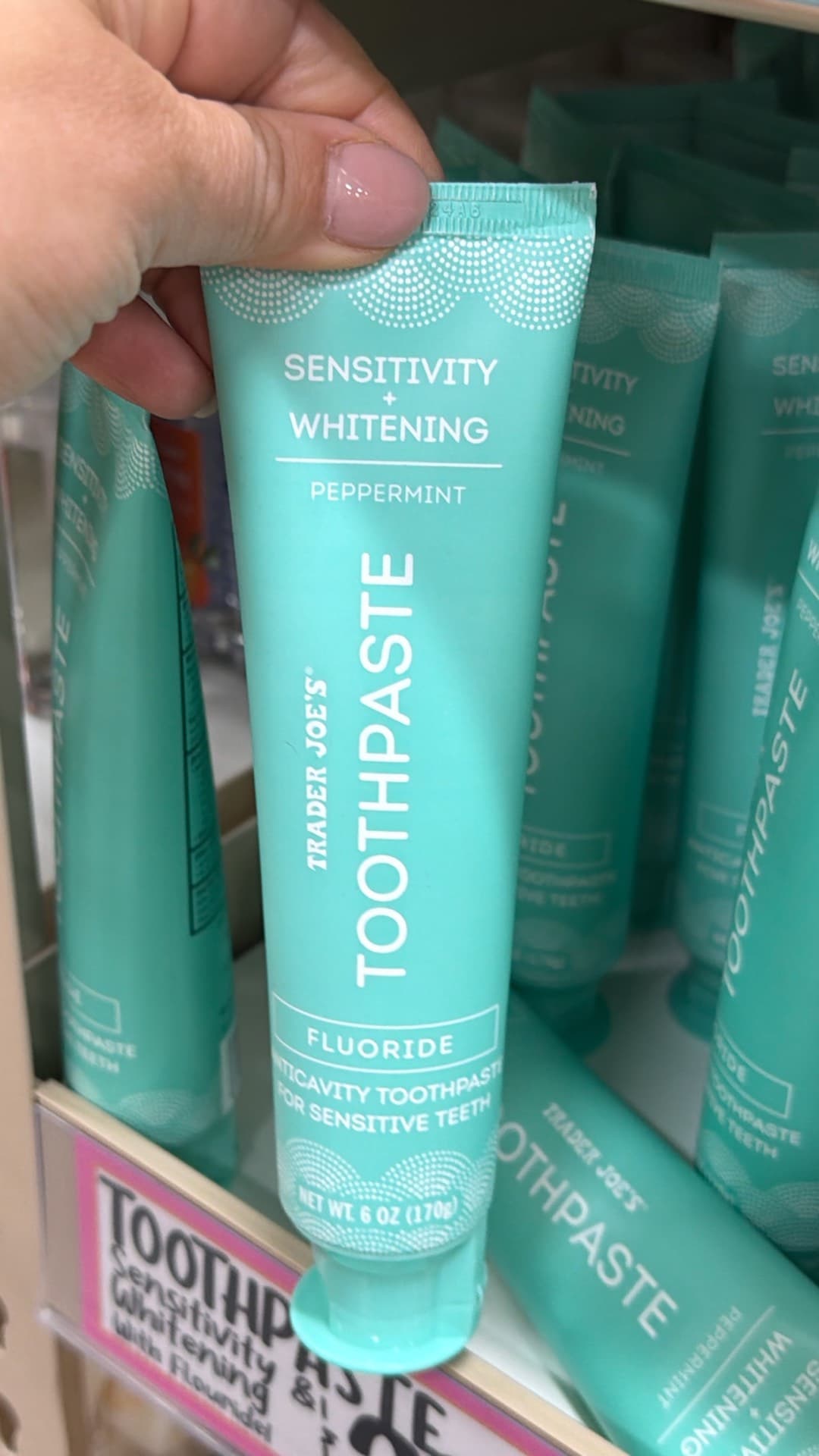 Trader Joe's Sensitivity Toothpaste