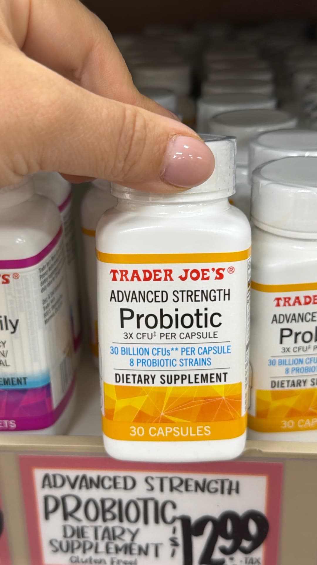 Trader Joe's Advanced Strength Probiotic