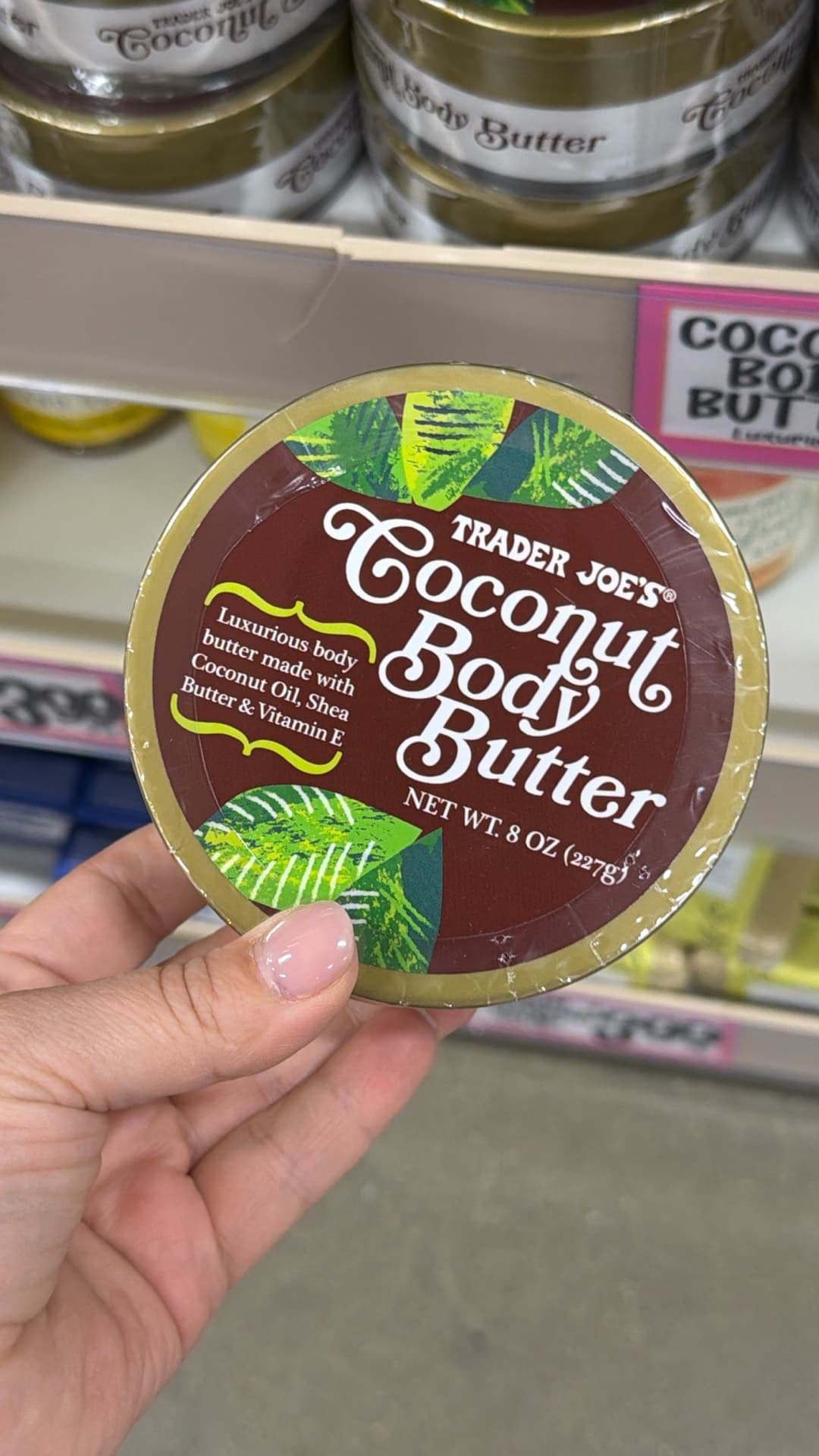 Trader Joe's Coconut Body Butter