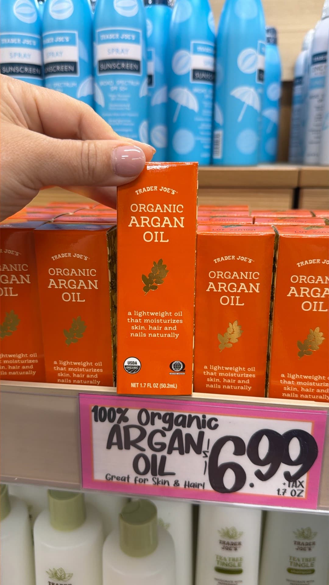 Trader Joe's Organic Argan Oil