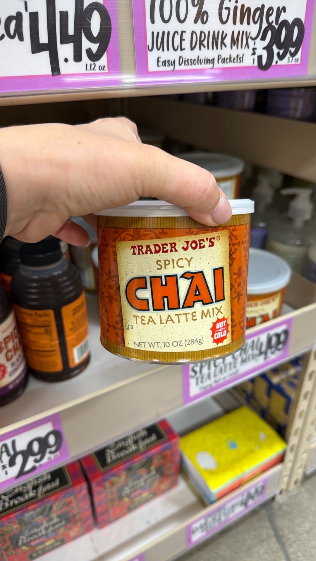 Trader Joe's Spicy Chai Tea Latte Mix