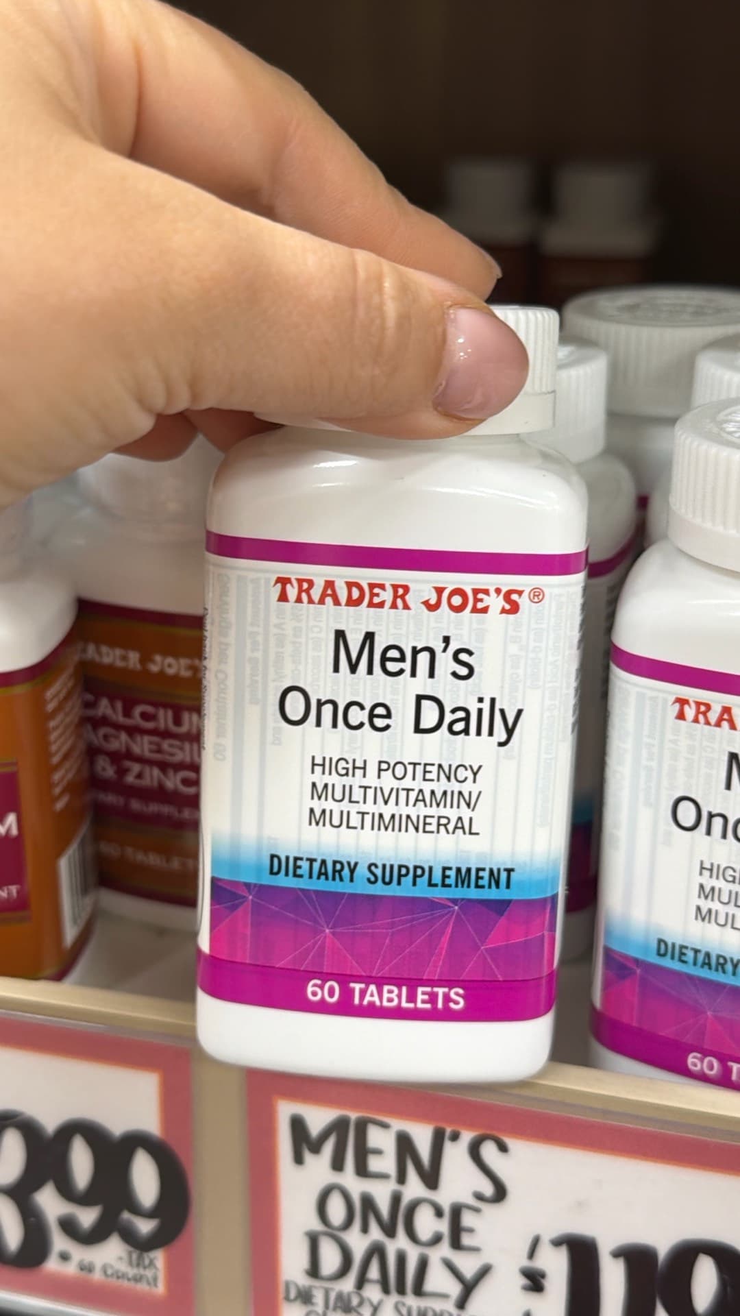 Trader Joe's Men's Multivitamin