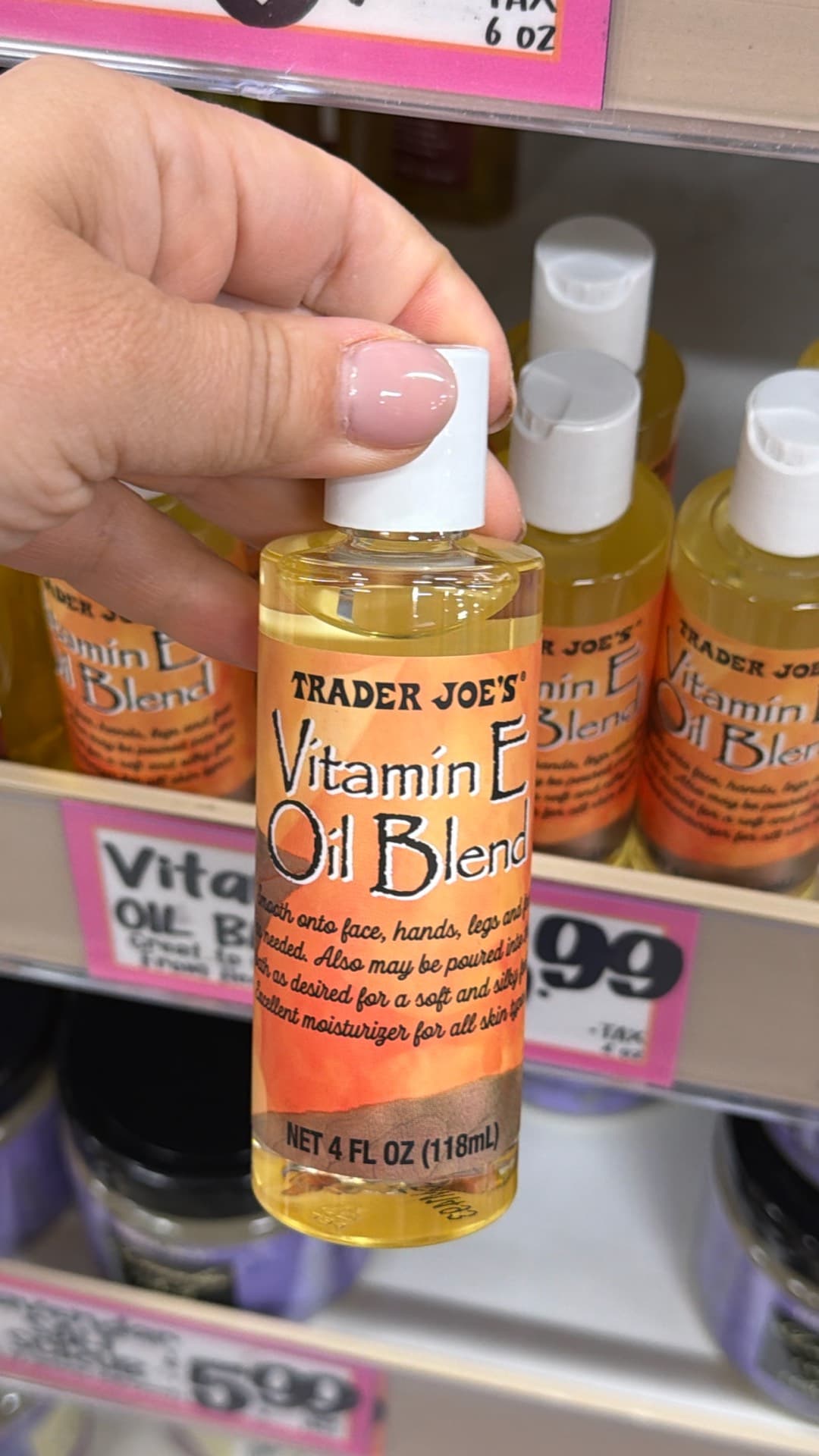 Trader Joe's Vitamin E Oil Blend