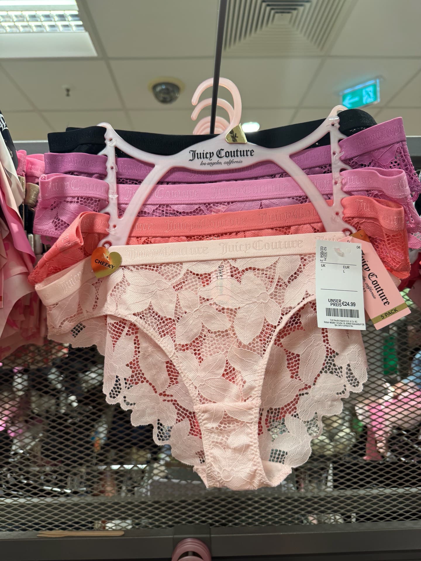 Juicy Couture Lace Briefs