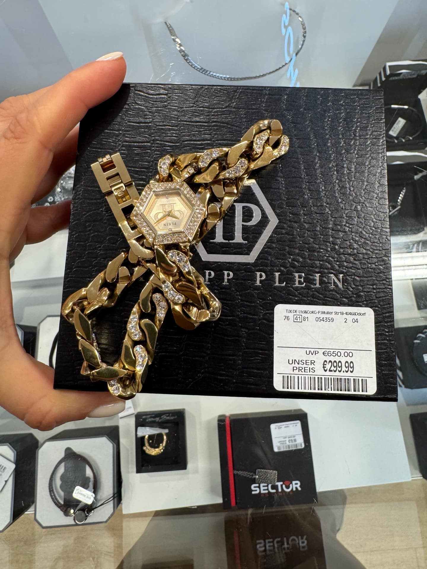 Philipp Plein Gold Watch
