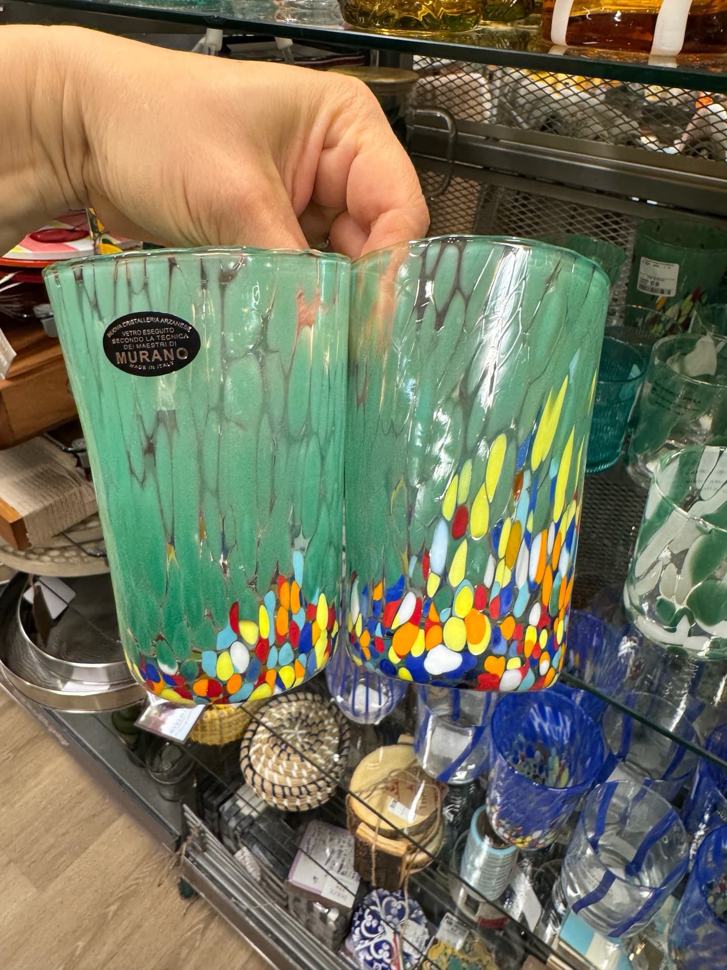 Murano Glass Tumblers